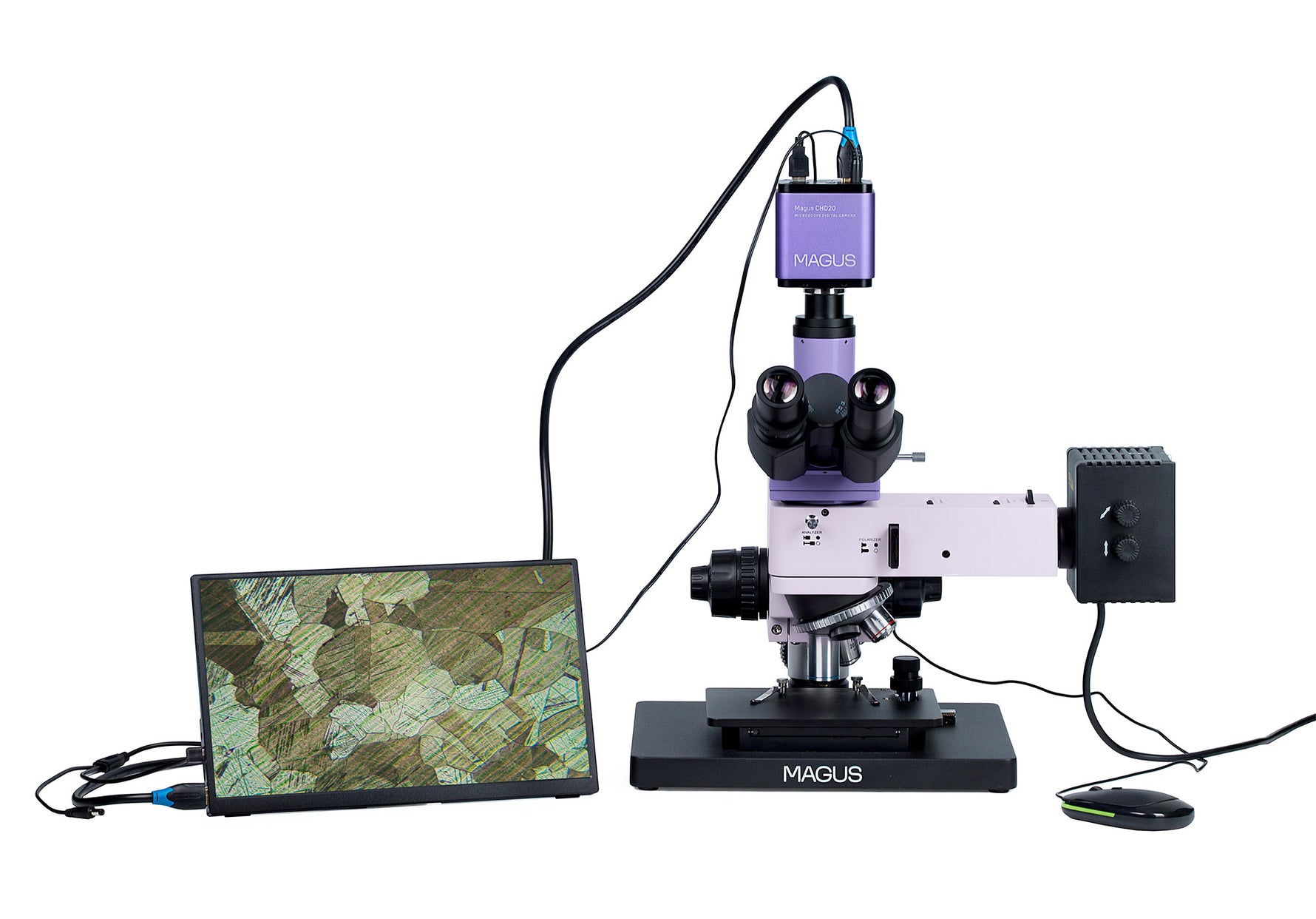Microscopio metallografico digitale MAGUS Metal D630 LCD