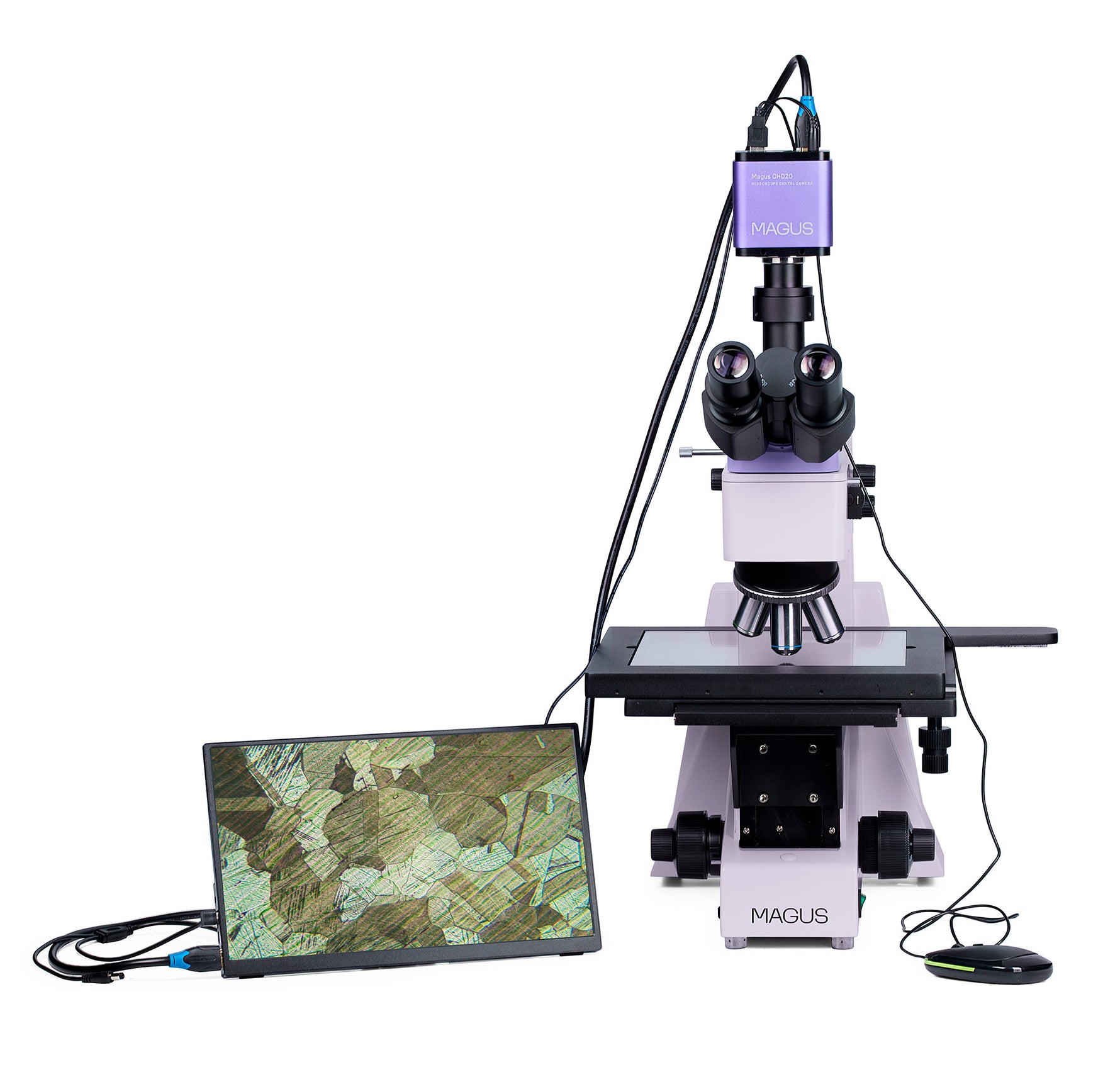 Microscopio metallografico digitale MAGUS Metal D650 LCD