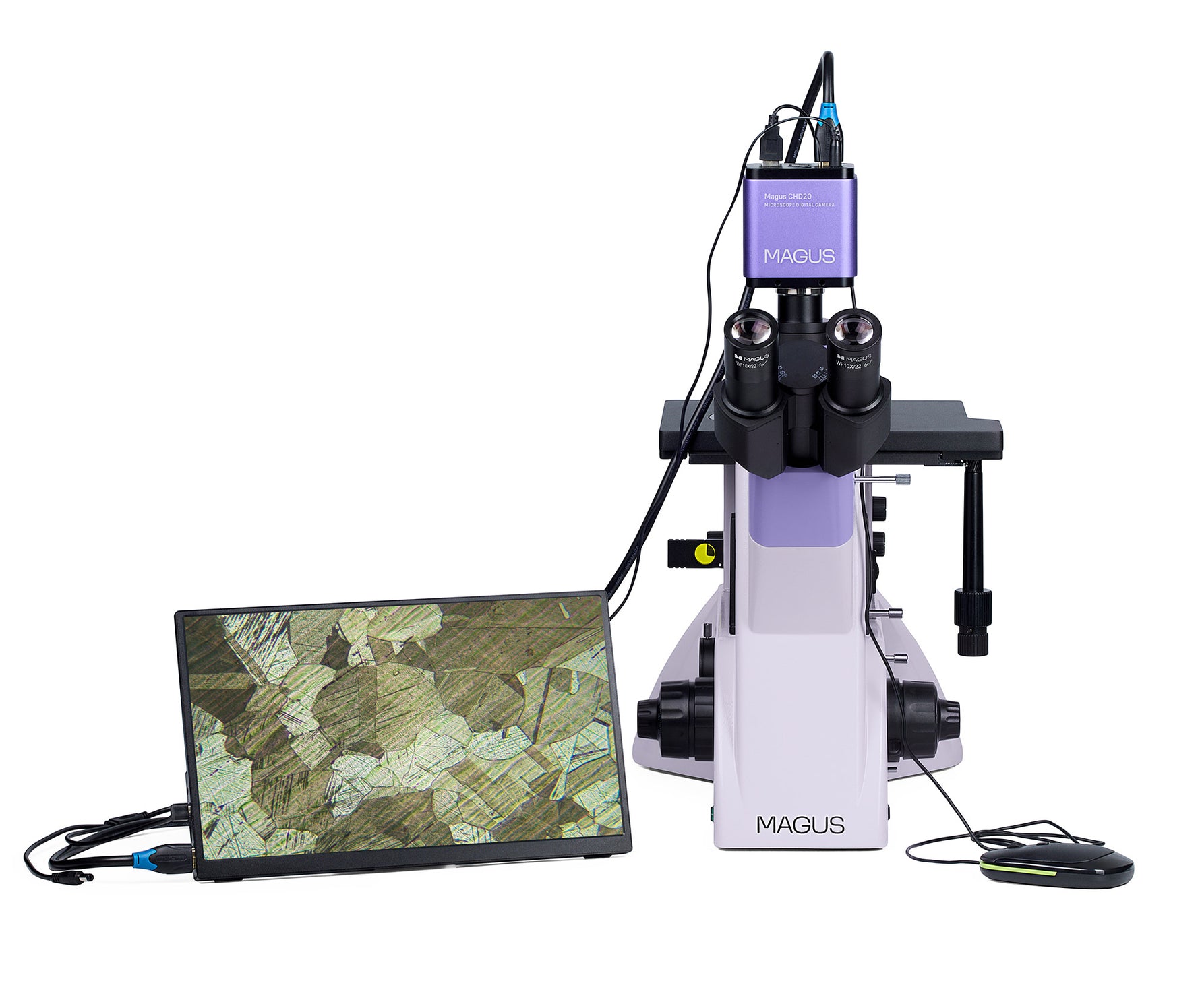 Microscopio metallografico invertito digitale MAGUS Metal VD700 LCD