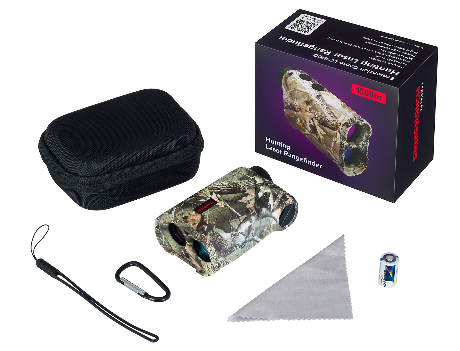 Telemetro laser da caccia Levenhuk Camo LC1500