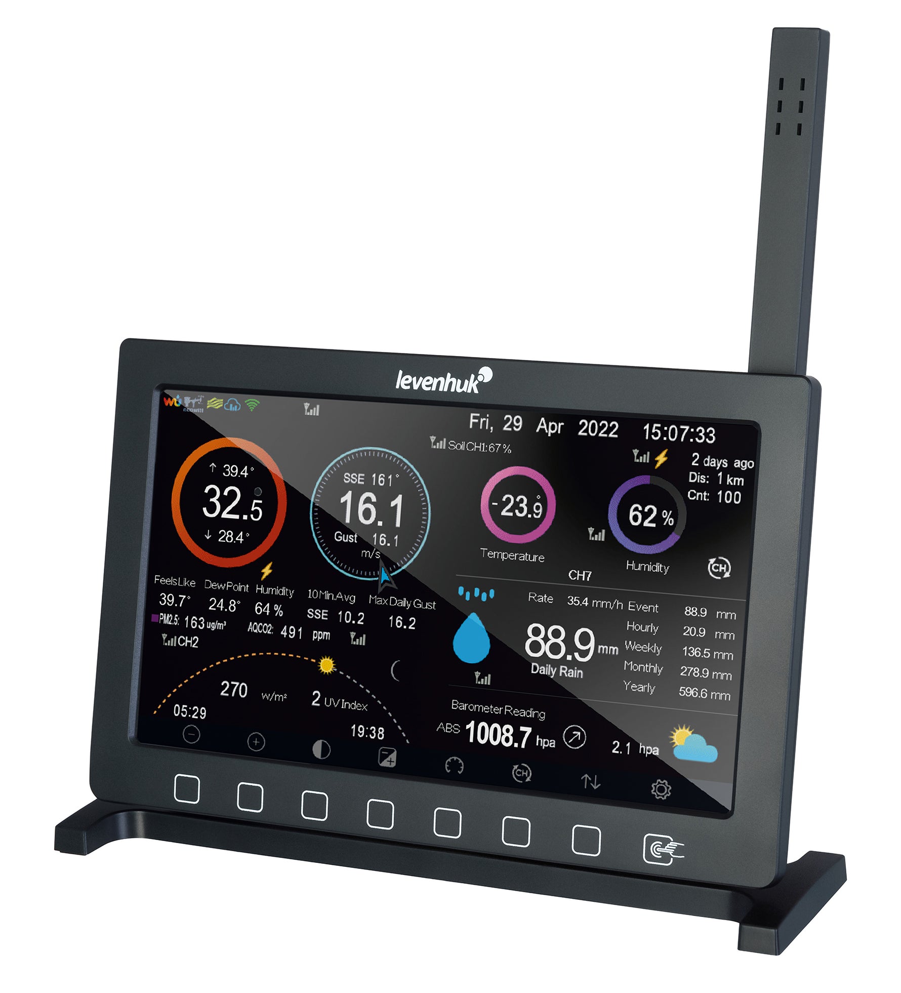 Stazione meteo Levenhuk Wezzer PRO LP500