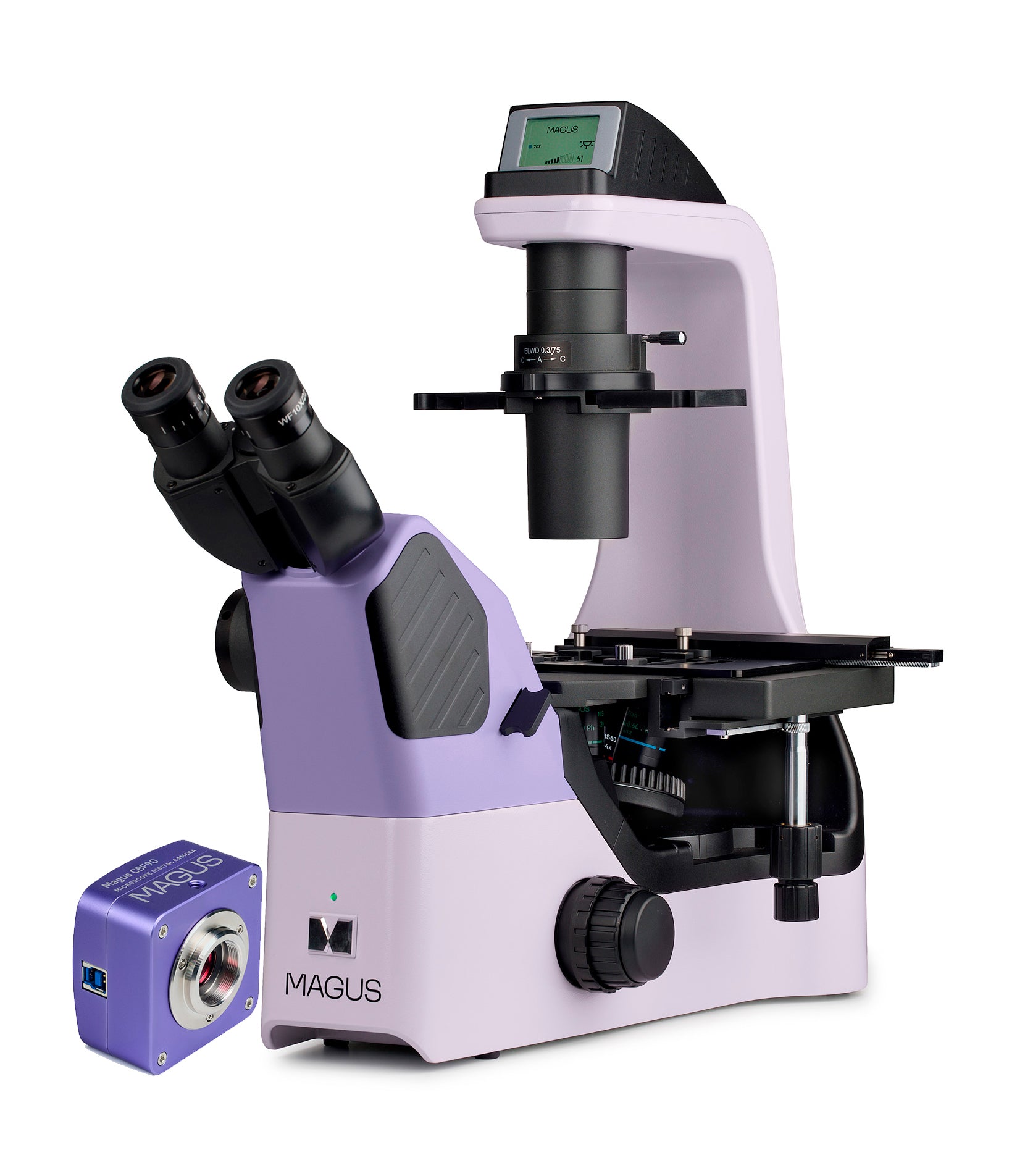 Microscopio biologico invertito digitale MAGUS Bio VD360