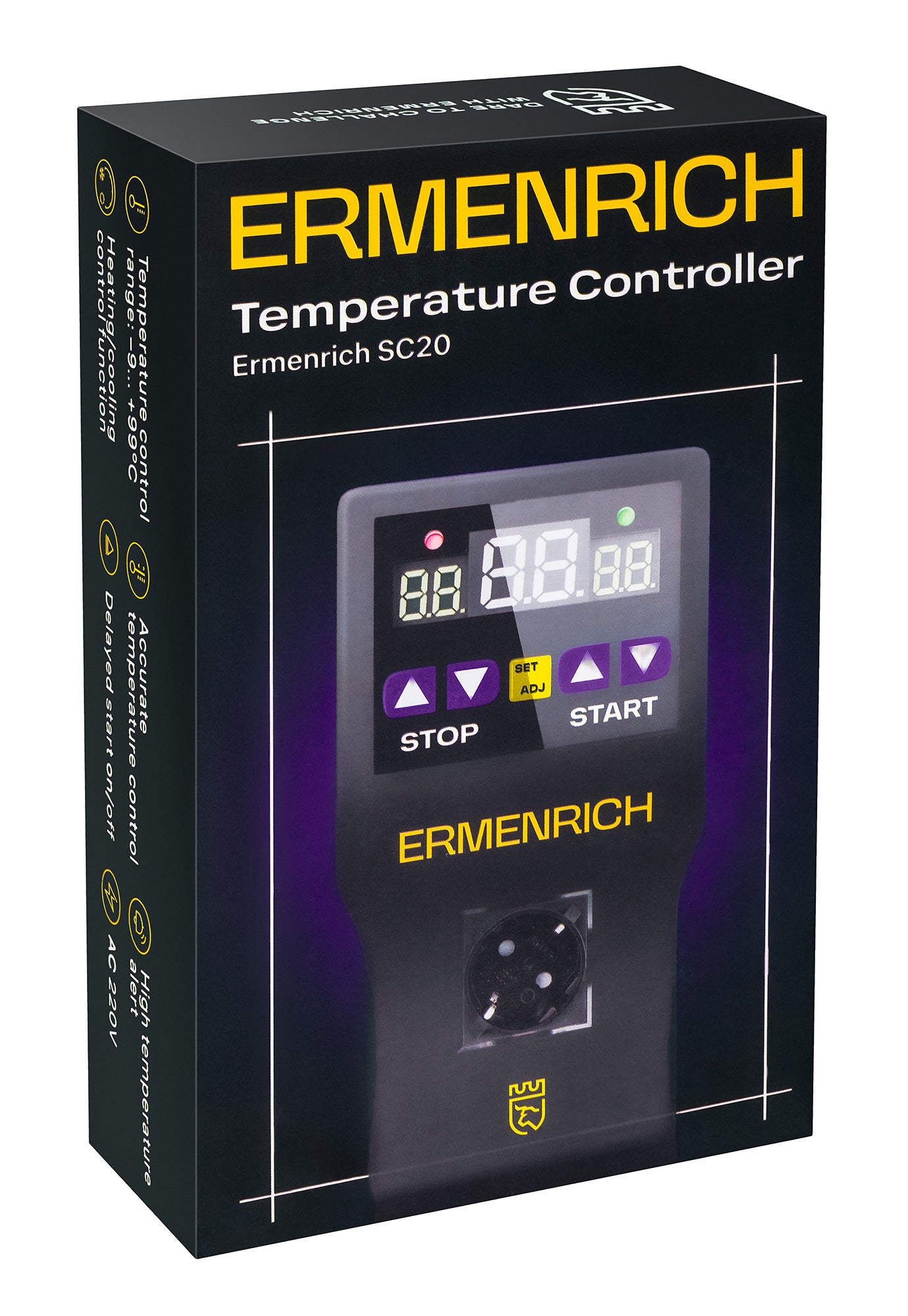 Regolatore di temperatura Ermenrich SC20