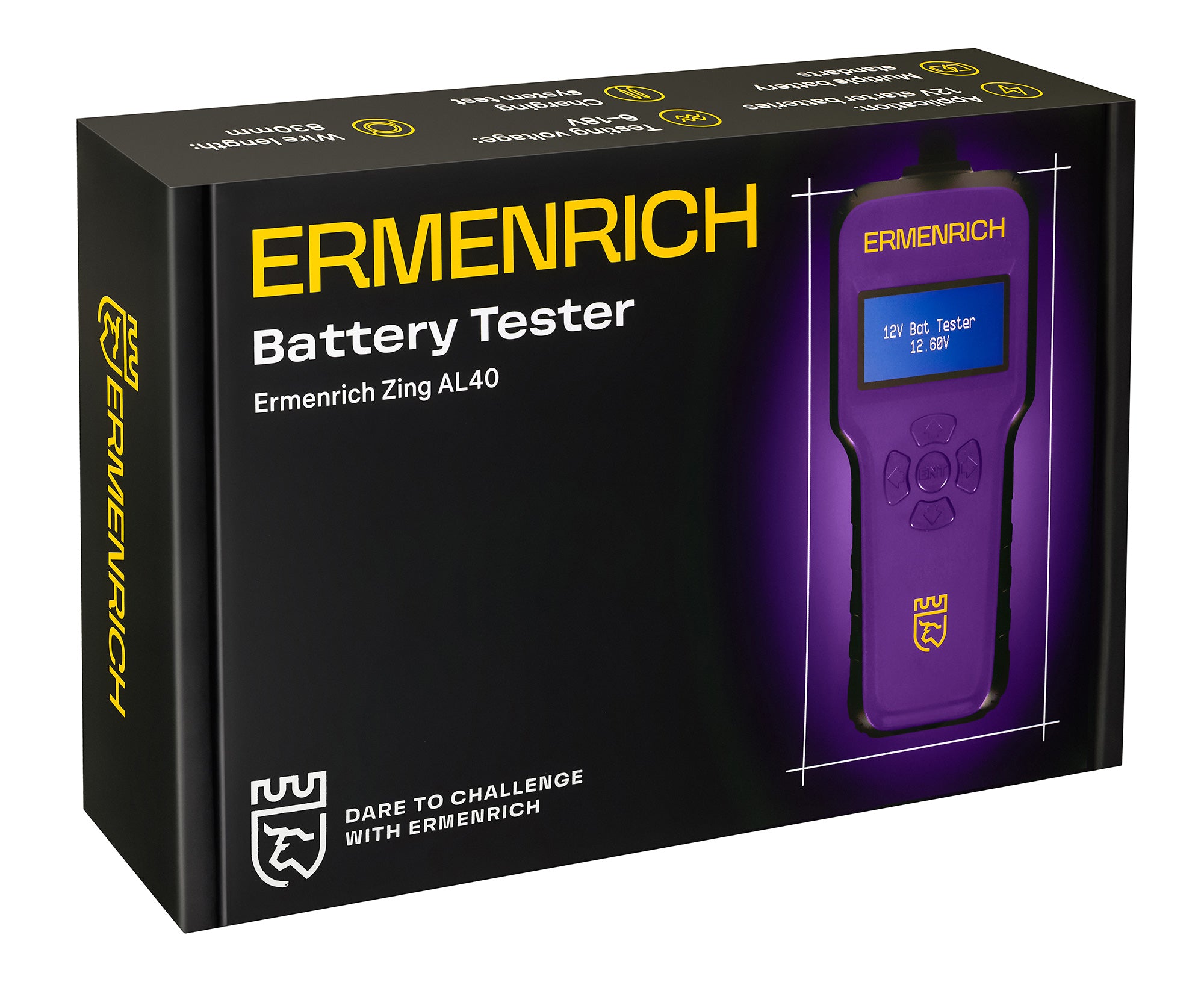 Tester per batterie Ermenrich Zing AL40