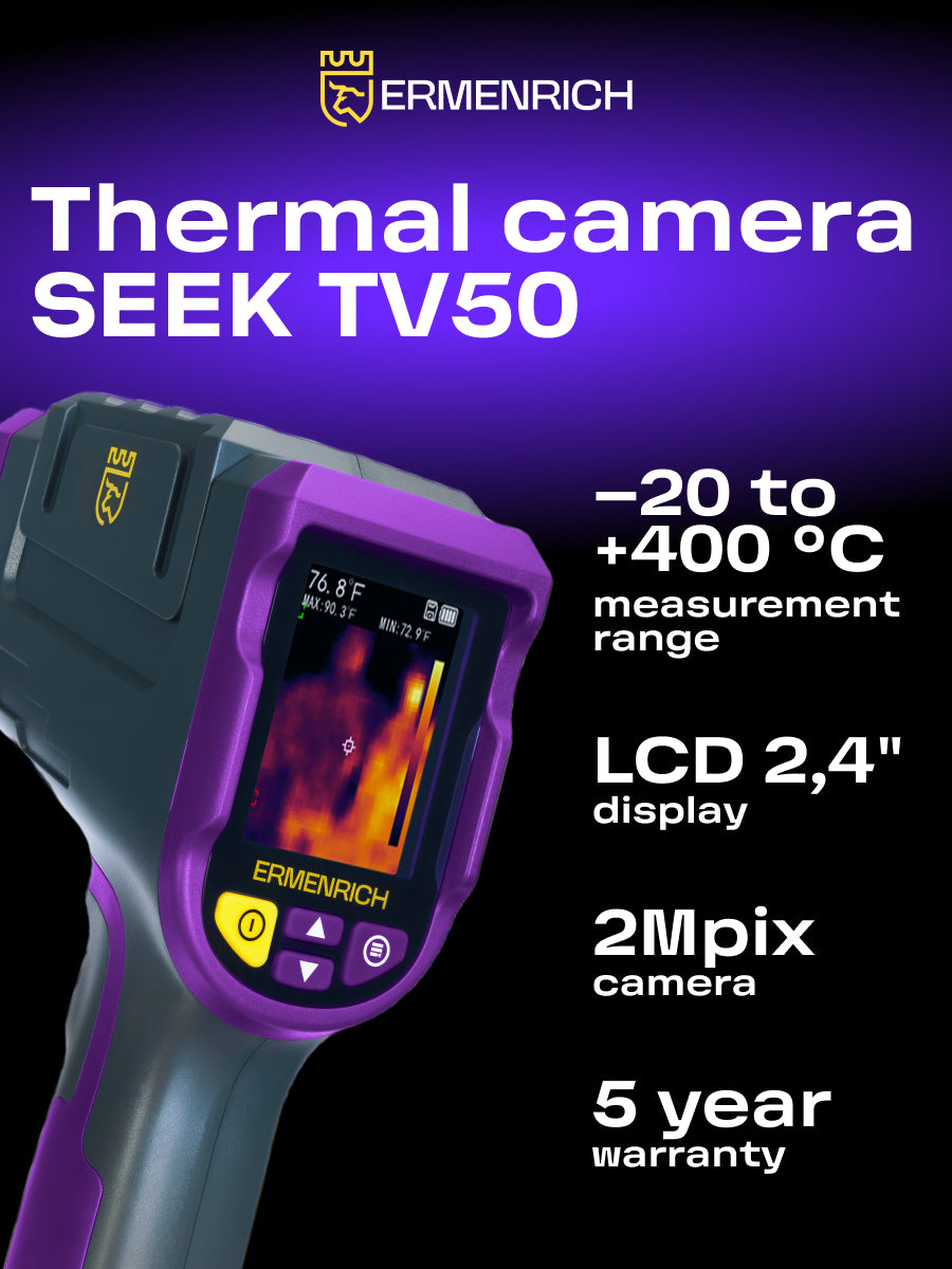 Termocamera Ermenrich Seek TV50