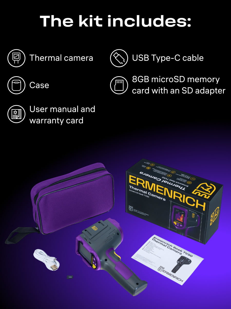 Termocamera Ermenrich Seek TV50