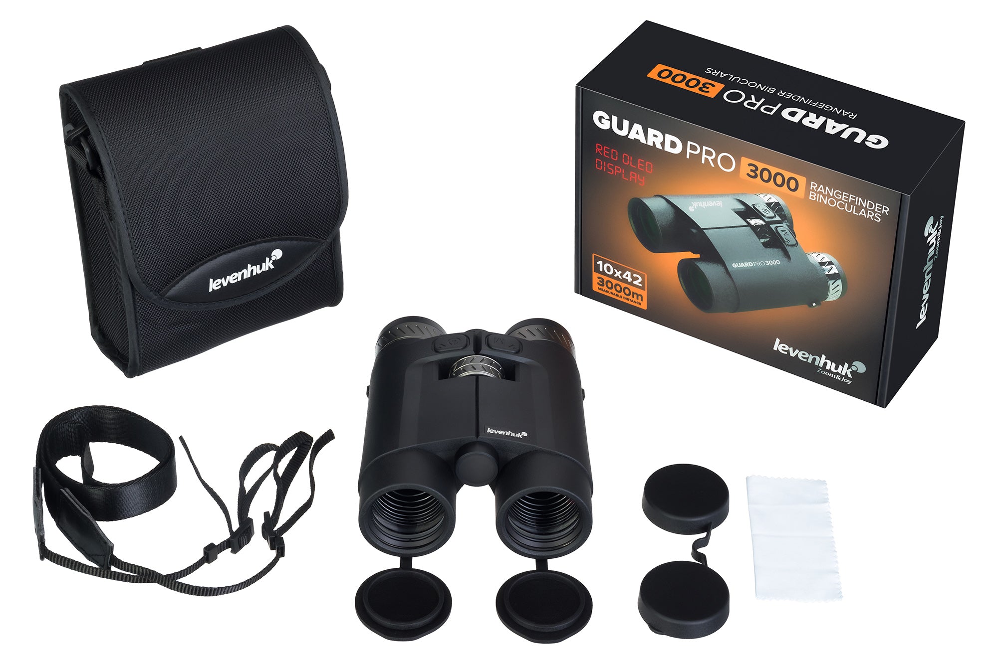 Binocolo con telemetro Levenhuk Guard PRO 3000