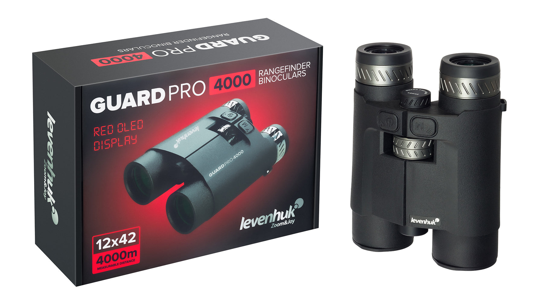 Binocolo con telemetro Levenhuk Guard PRO 4000