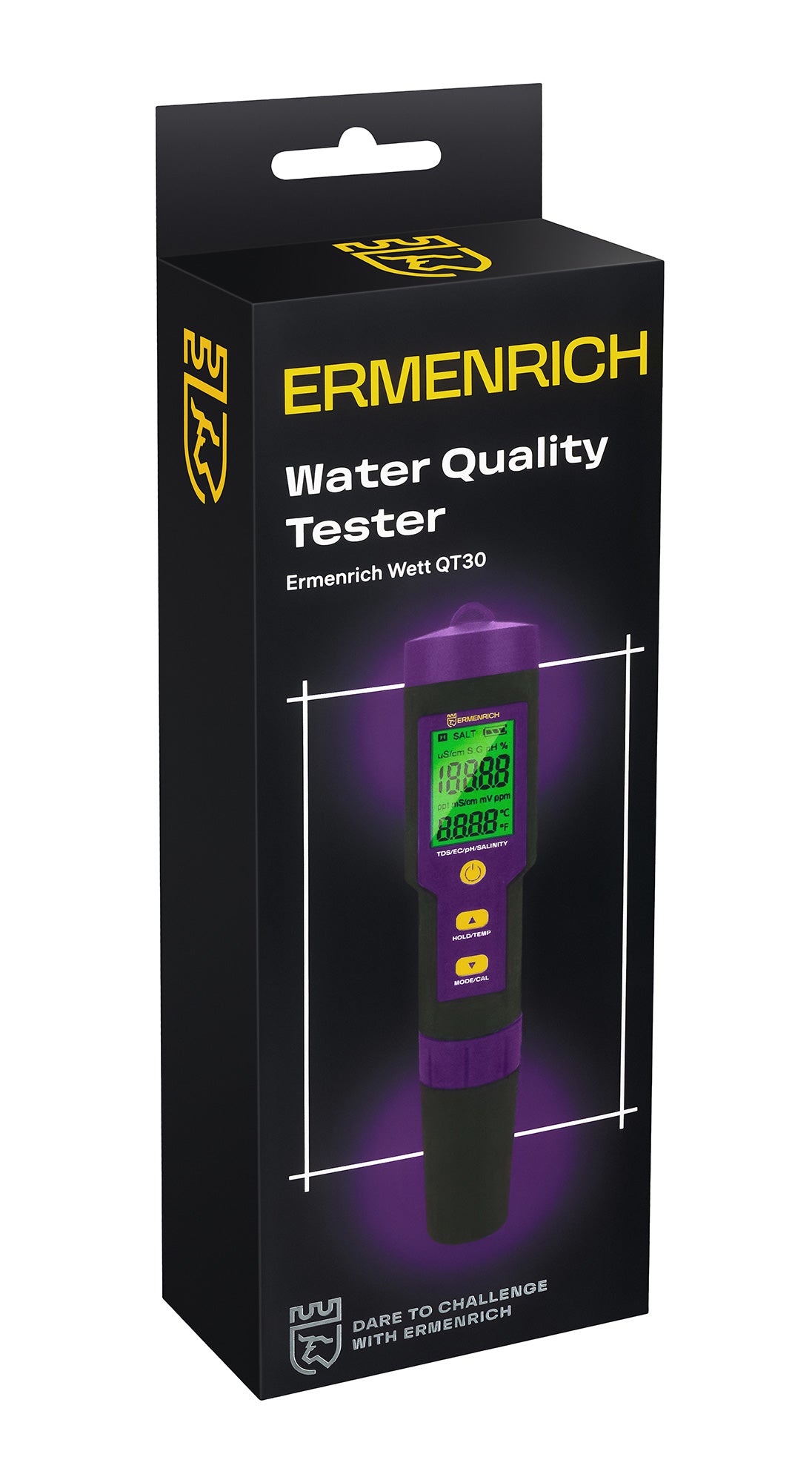 Tester di qualità dell’acqua Ermenrich Wett QT30
