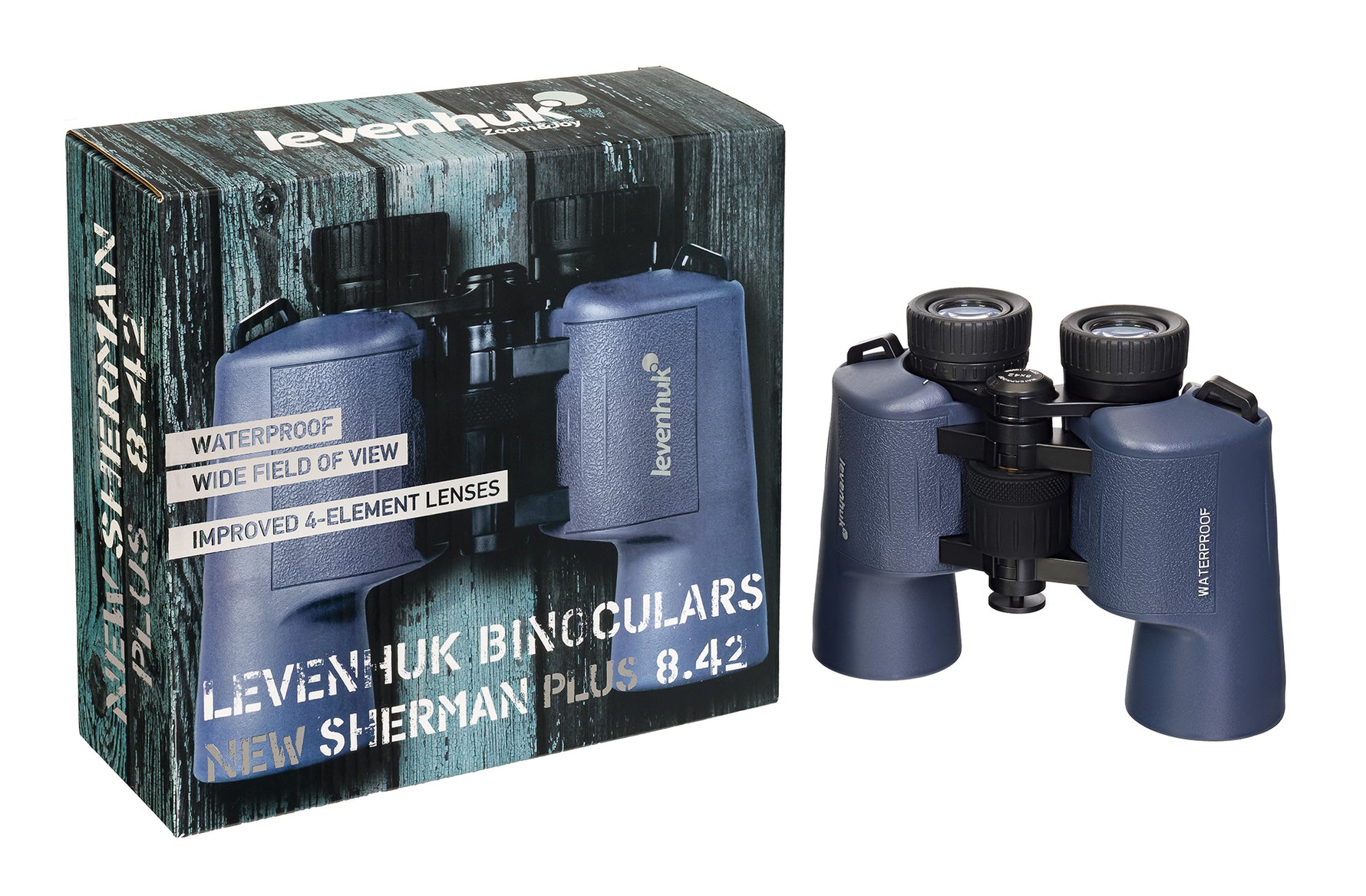 Binocolo Levenhuk New Sherman PLUS 8x42