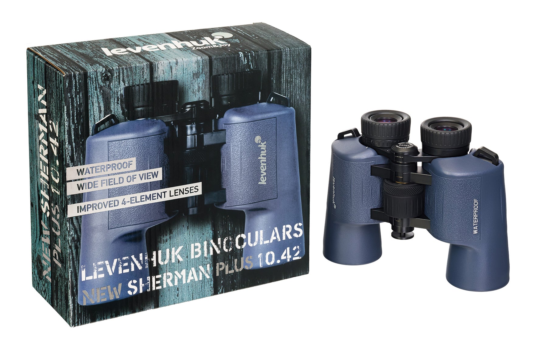 Binocolo Levenhuk New Sherman PLUS 10x42