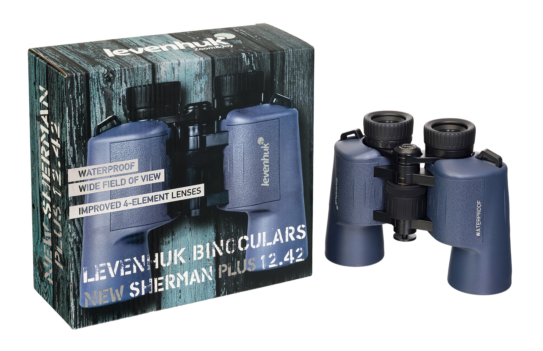 Binocolo Levenhuk New Sherman PLUS 12x42