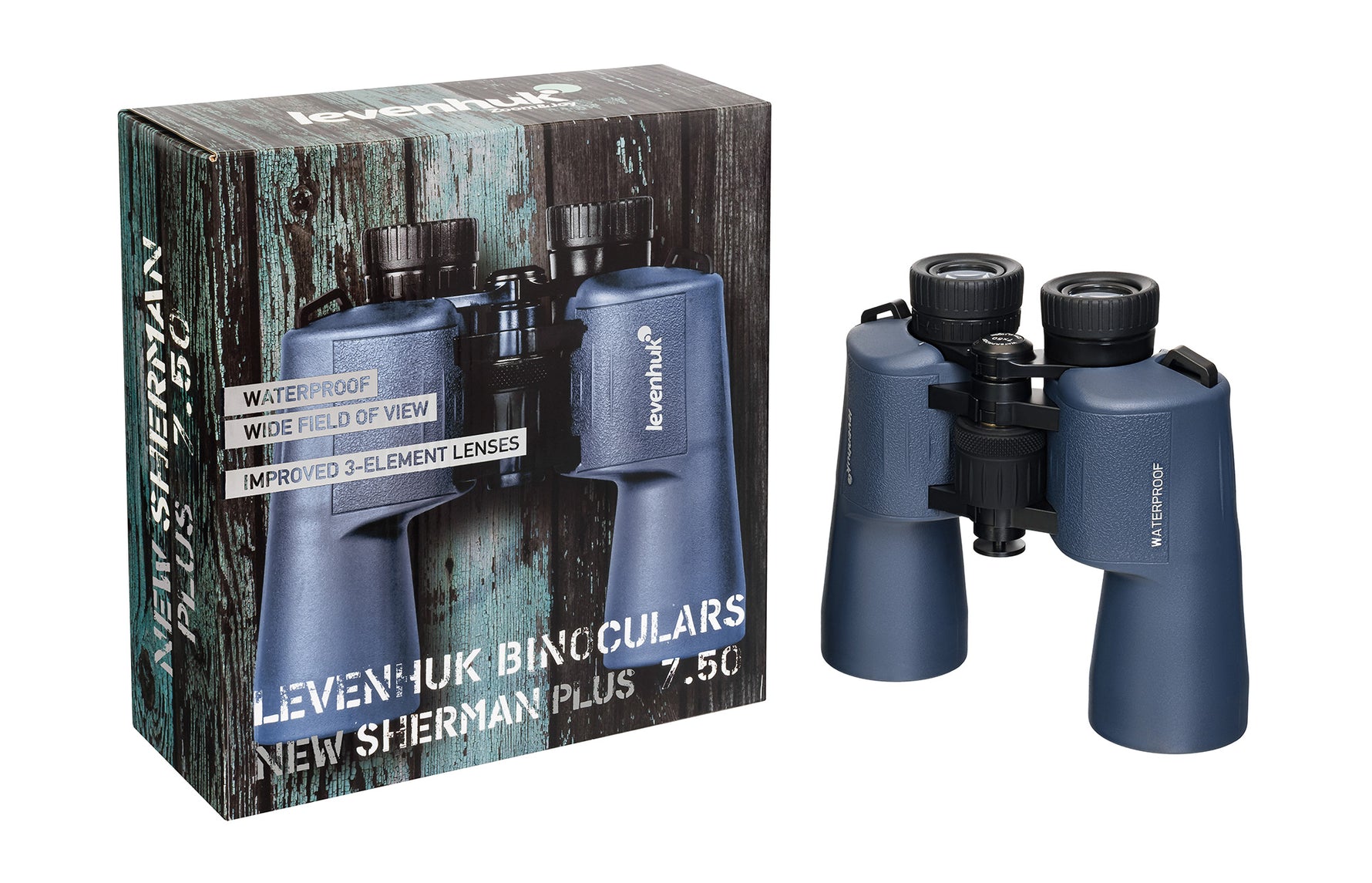 Binocolo Levenhuk New Sherman PLUS 7x50