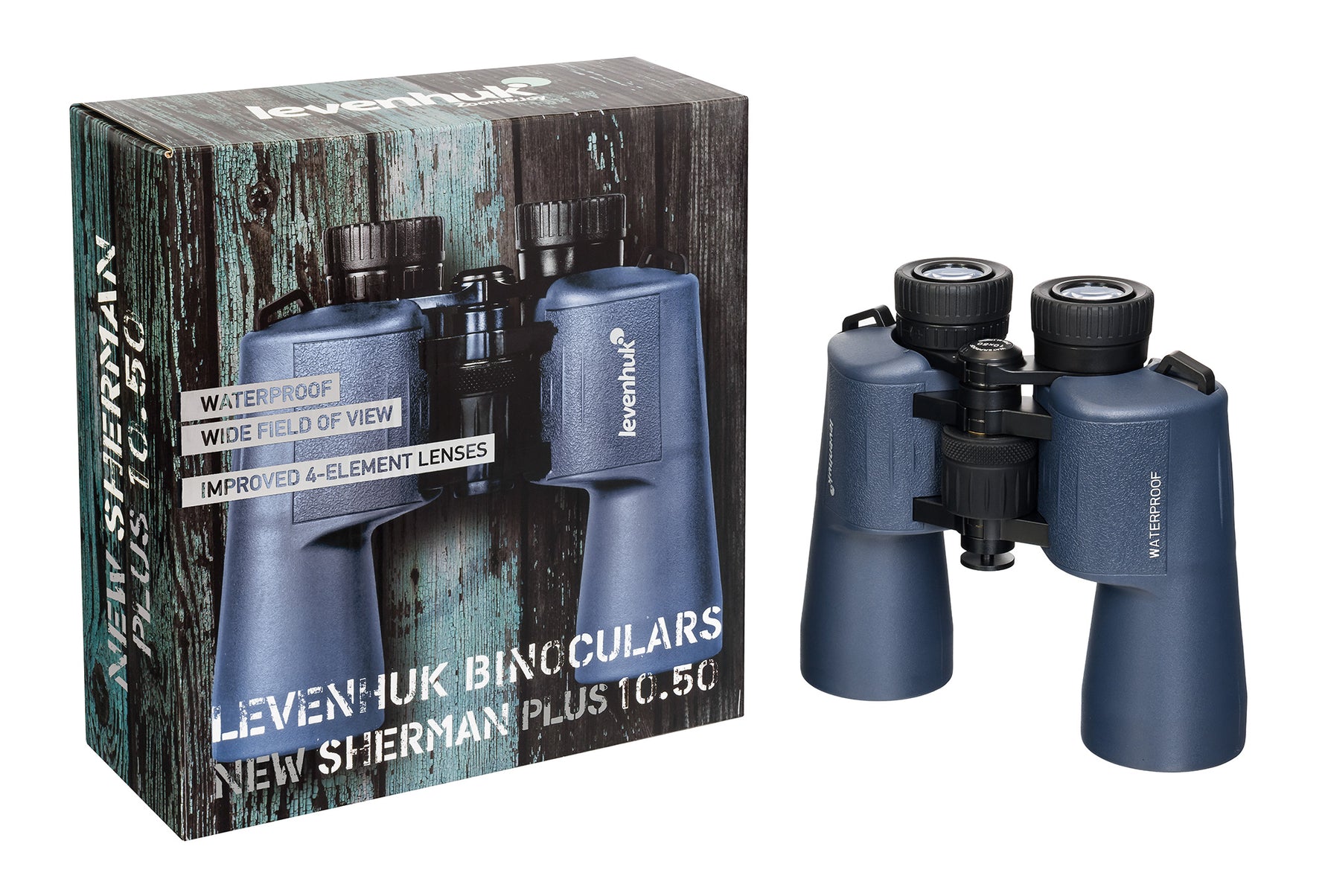 Binocolo Levenhuk New Sherman PLUS 10x50