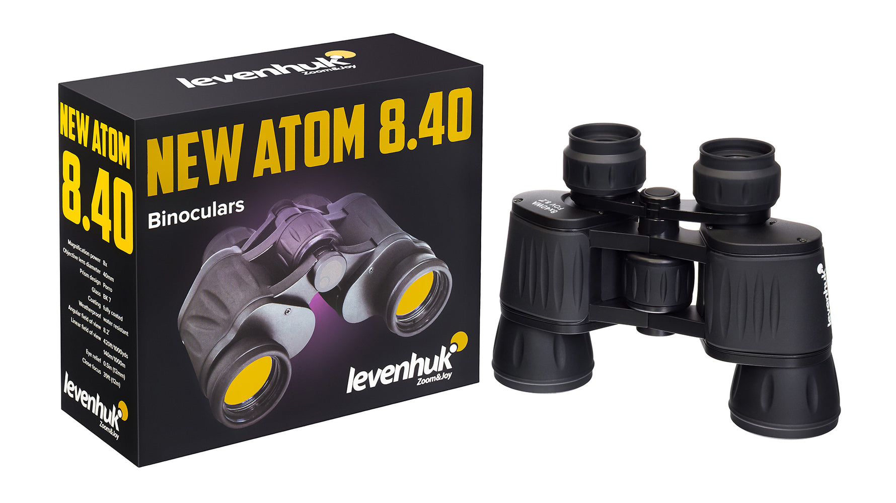 Binocolo Levenhuk New Atom 8x40