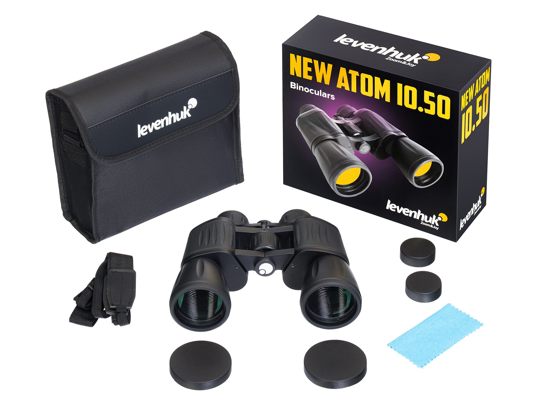 Binocolo Levenhuk New Atom 10x50
