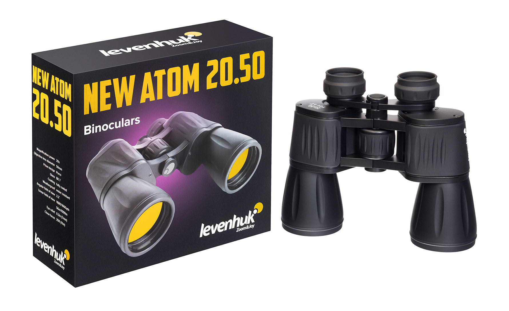 Binocolo Levenhuk New Atom 20x50