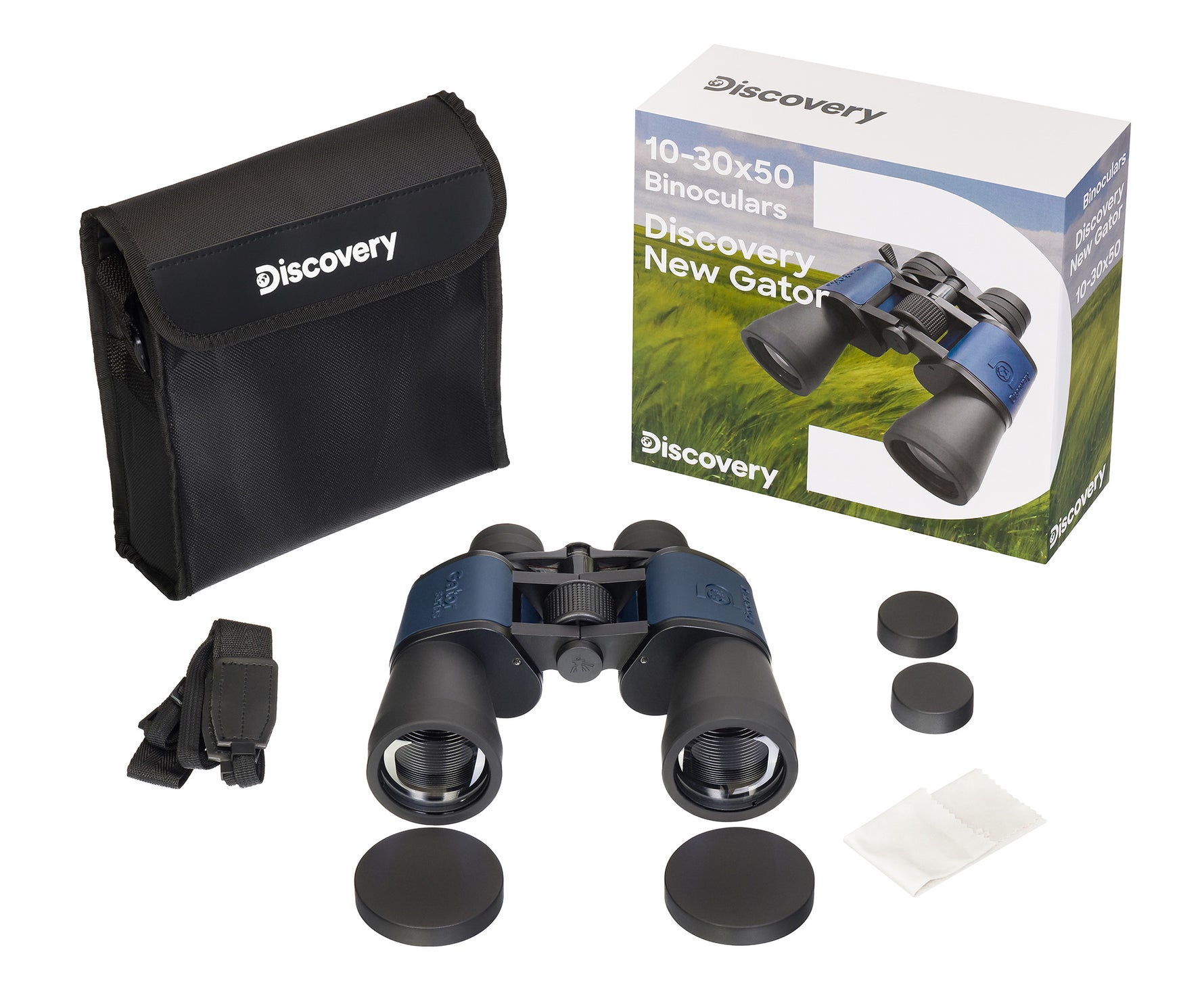 Binocolo Levenhuk Discovery New Gator 10–30x50