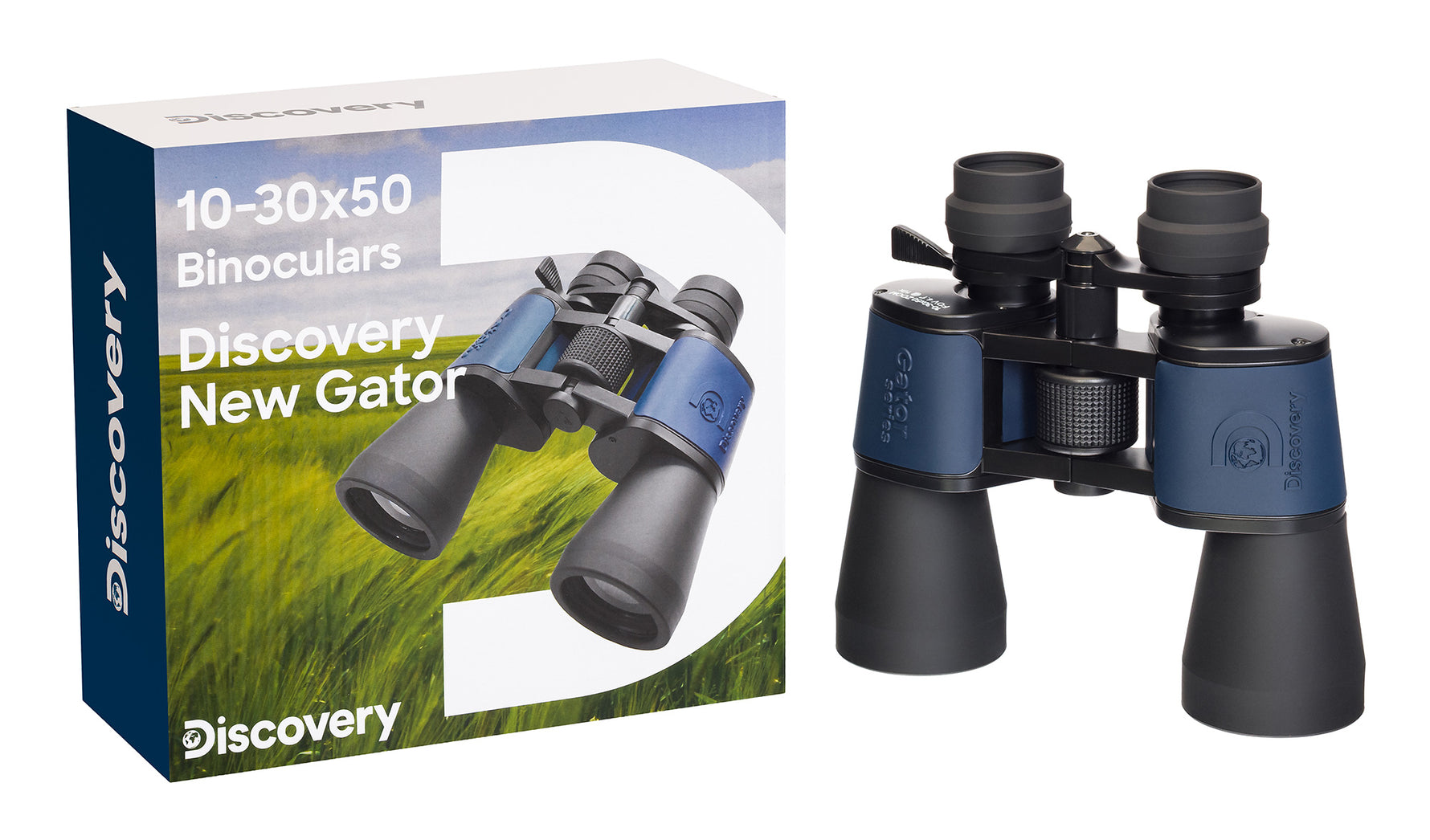 Binocolo Levenhuk Discovery New Gator 10–30x50