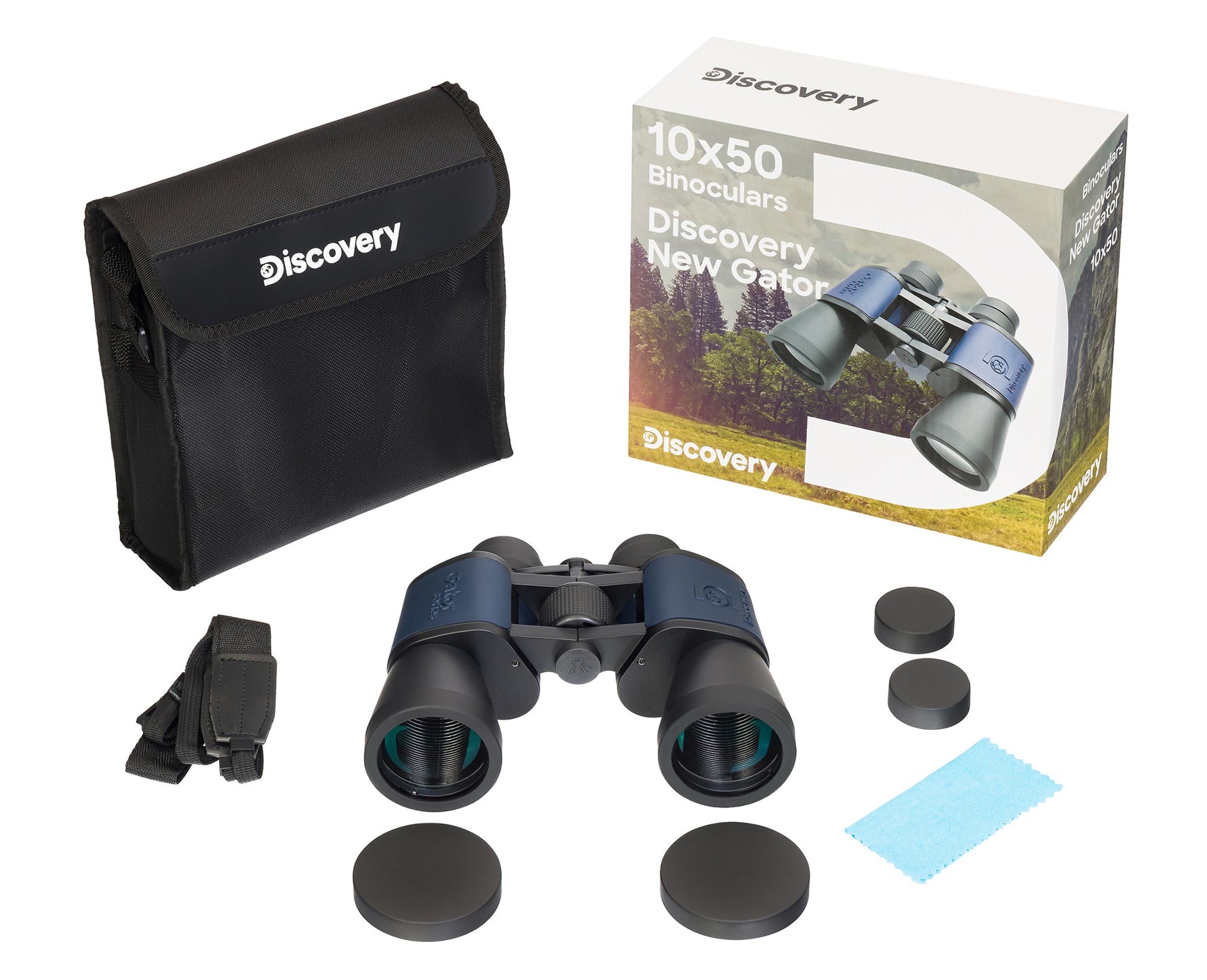 Binocolo Levenhuk Discovery New Gator 10x50