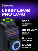 Livella laser Ermenrich PRO LV40