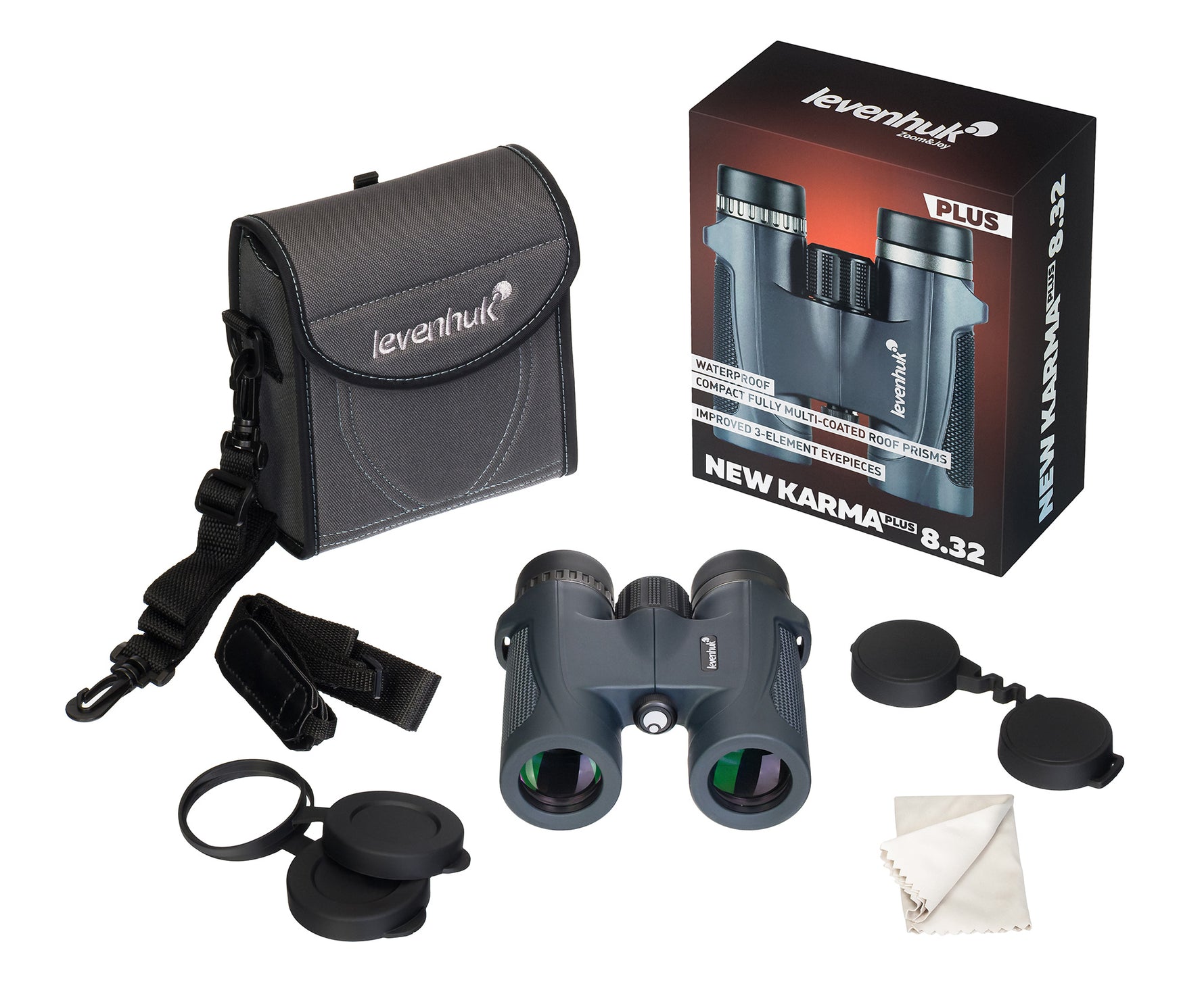 Binocolo Levenhuk New Karma PLUS 8x32