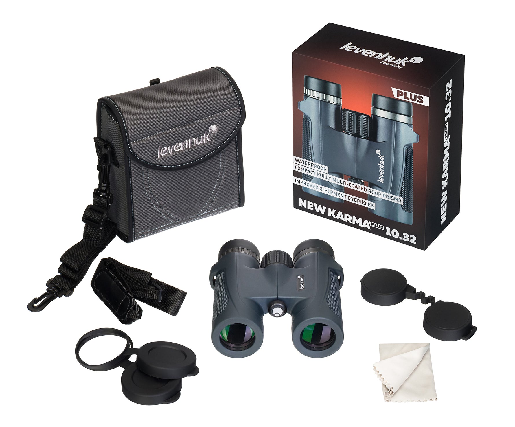 Binocolo Levenhuk New Karma PLUS 10x32