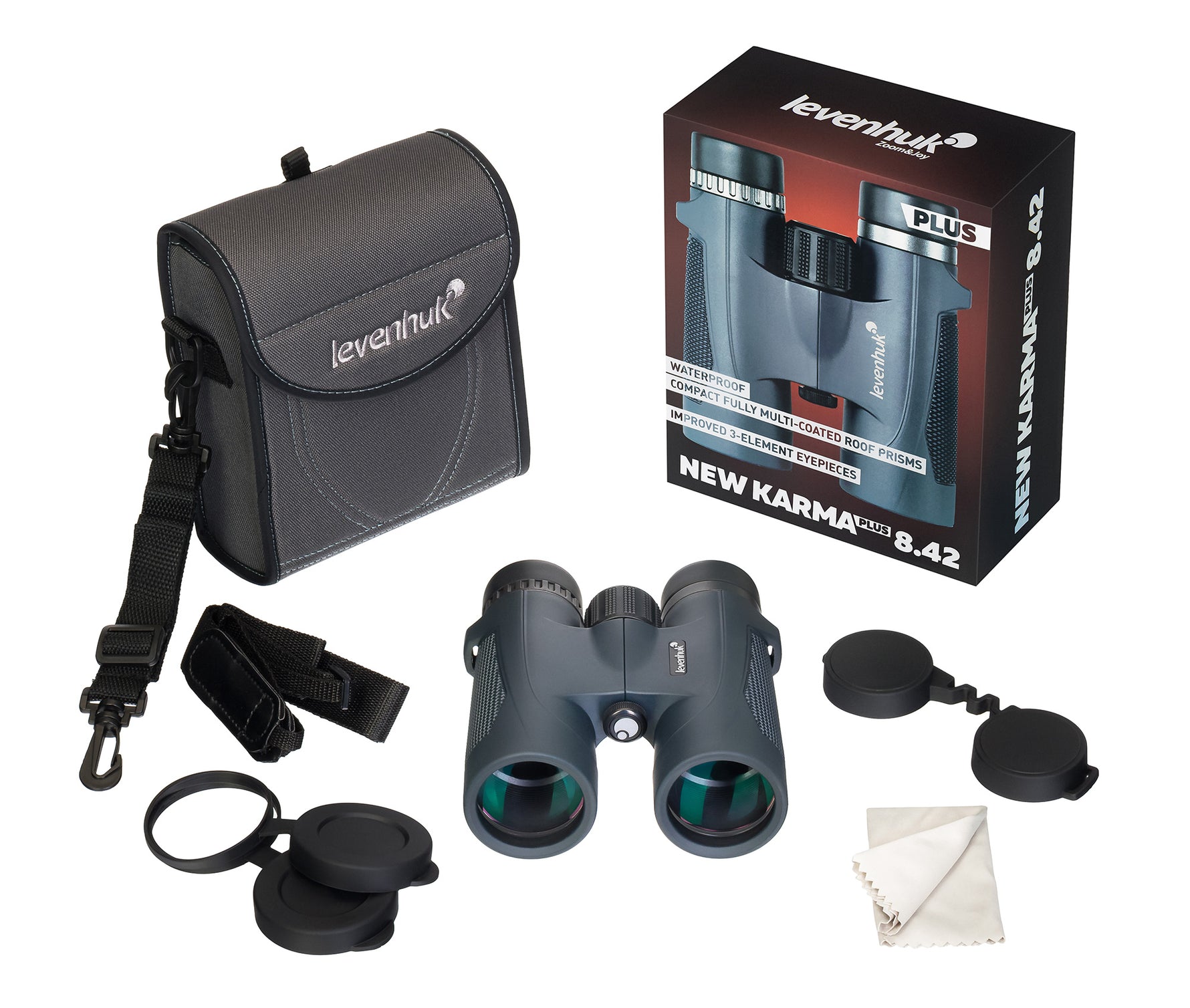 Binocolo Levenhuk New Karma PLUS 8x42