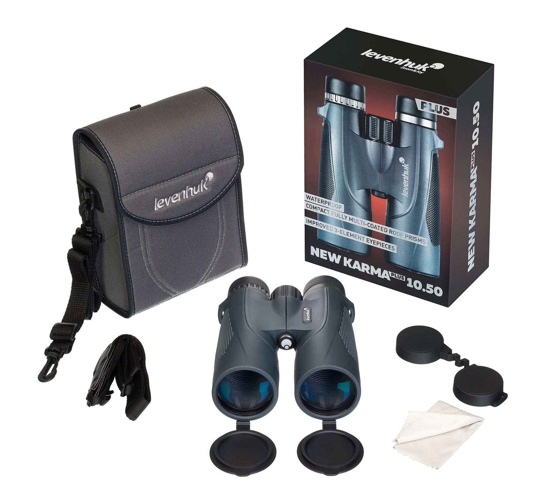 Binocolo Levenhuk New Karma PLUS 10x50