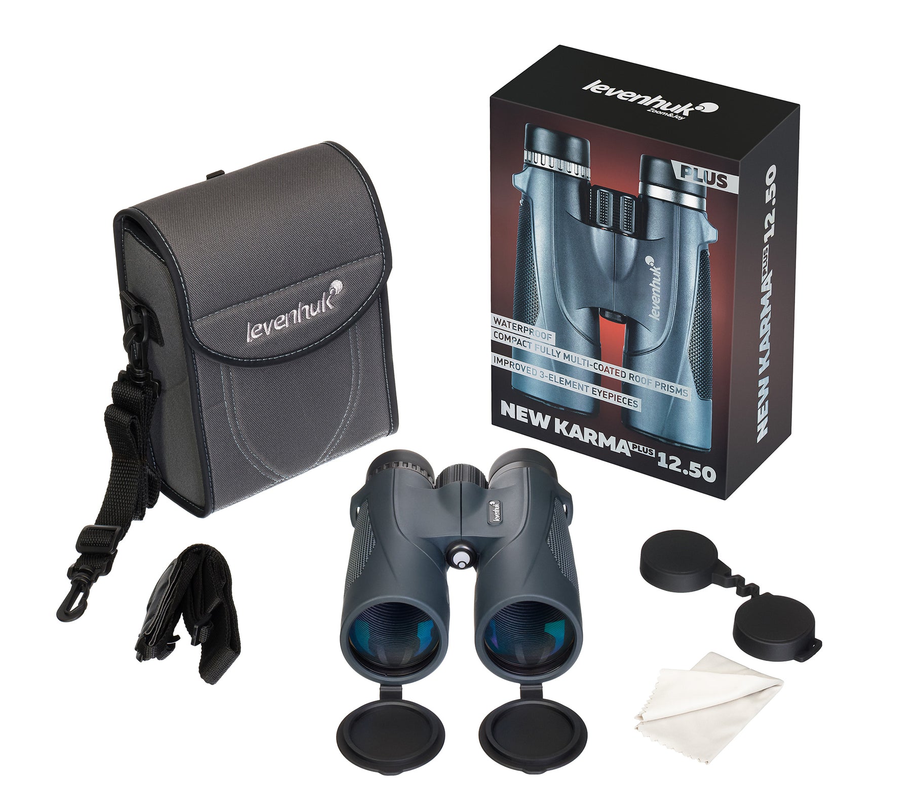 Binocolo Levenhuk New Karma PLUS 12x50