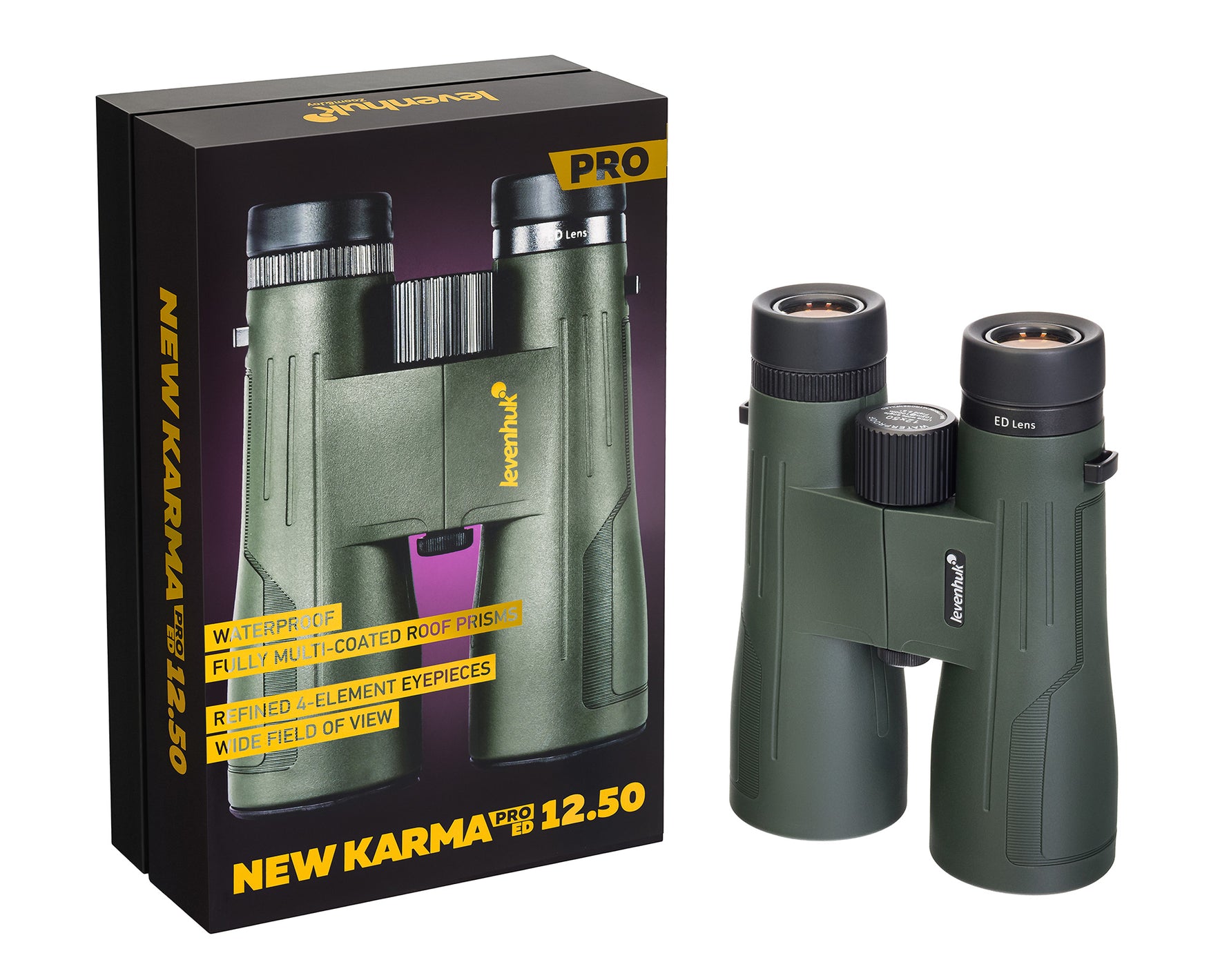 Binocolo Levenhuk New Karma PRO ED 12x50