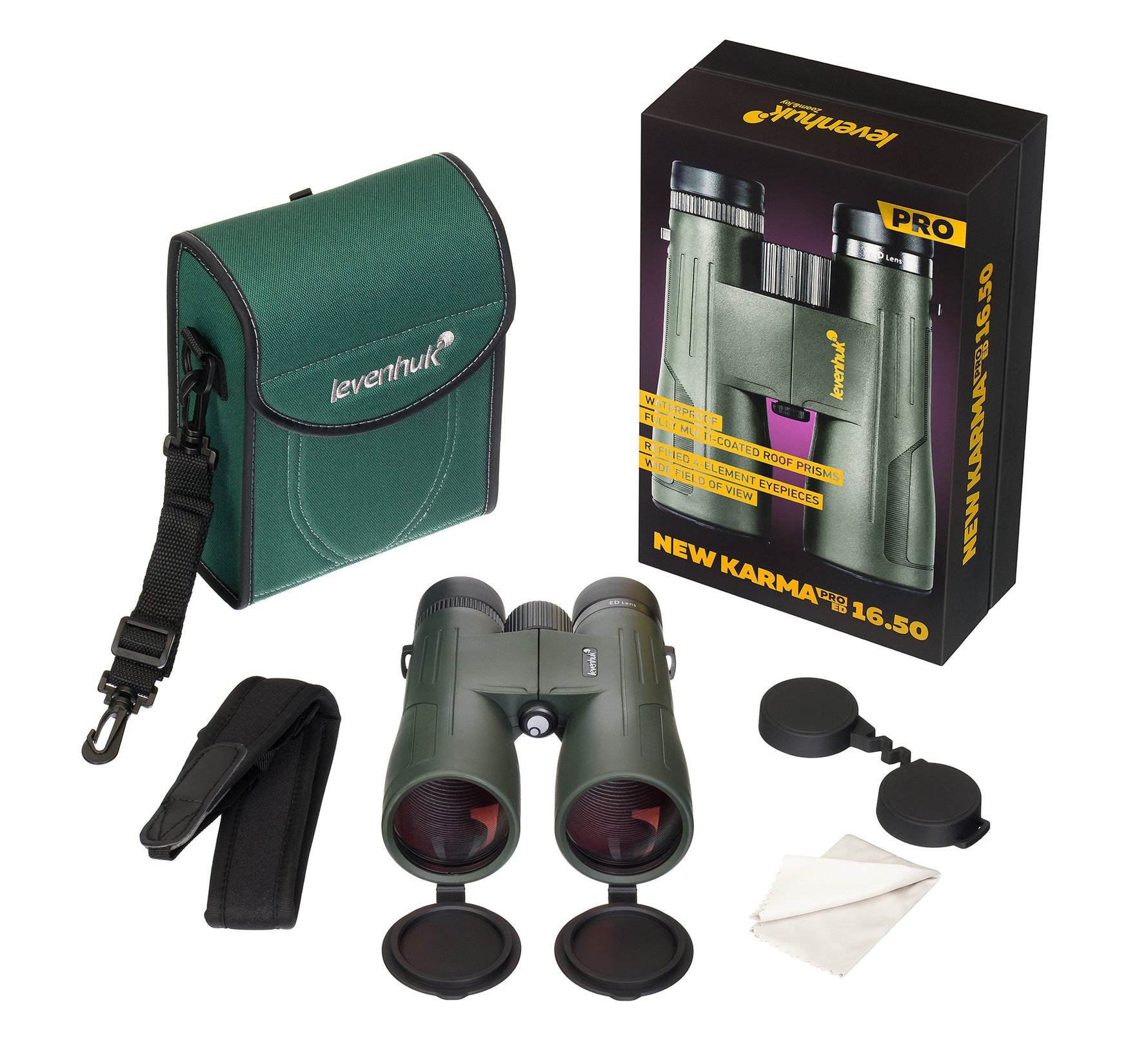 Binocolo Levenhuk New Karma PRO ED 16x50