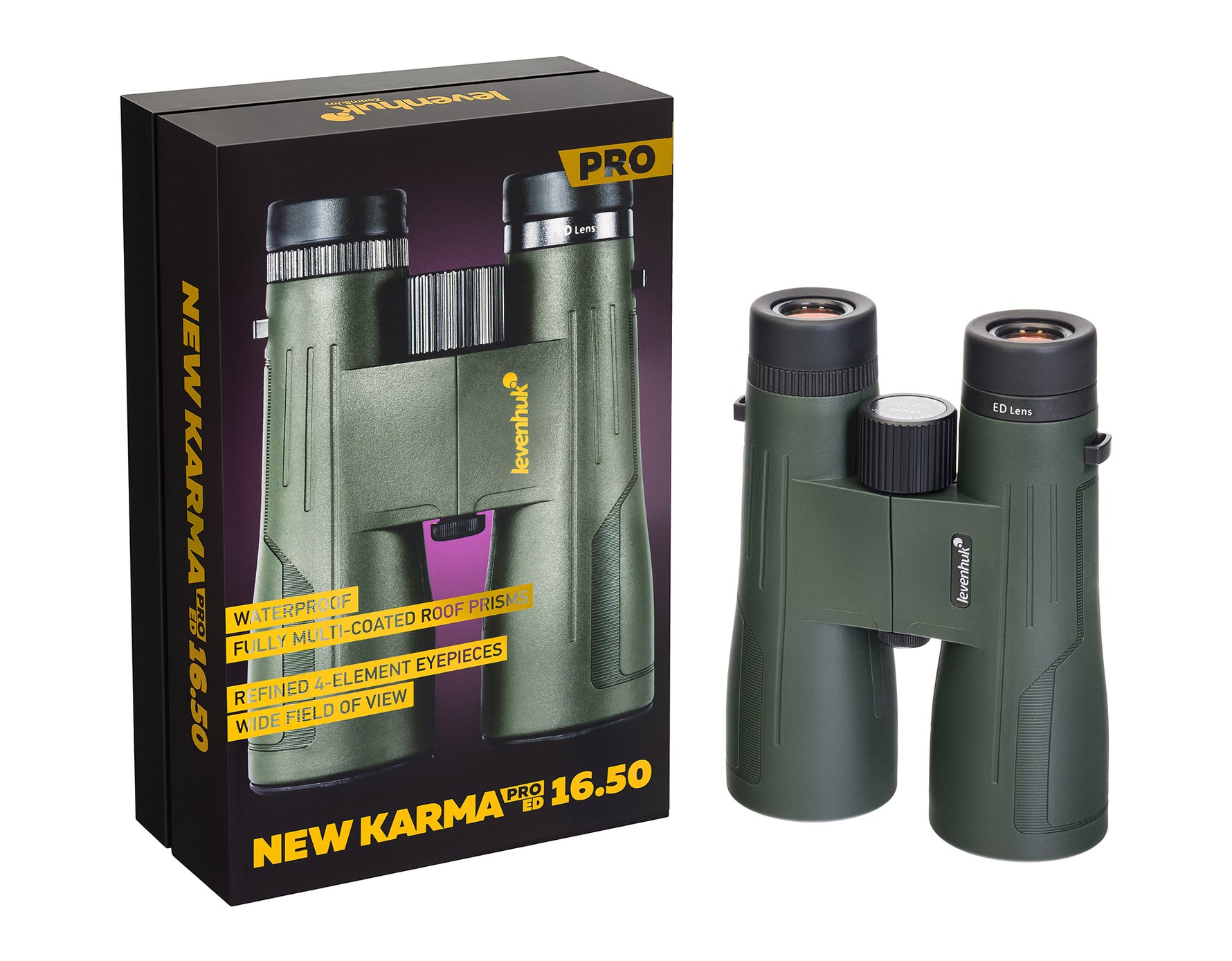 Binocolo Levenhuk New Karma PRO ED 16x50