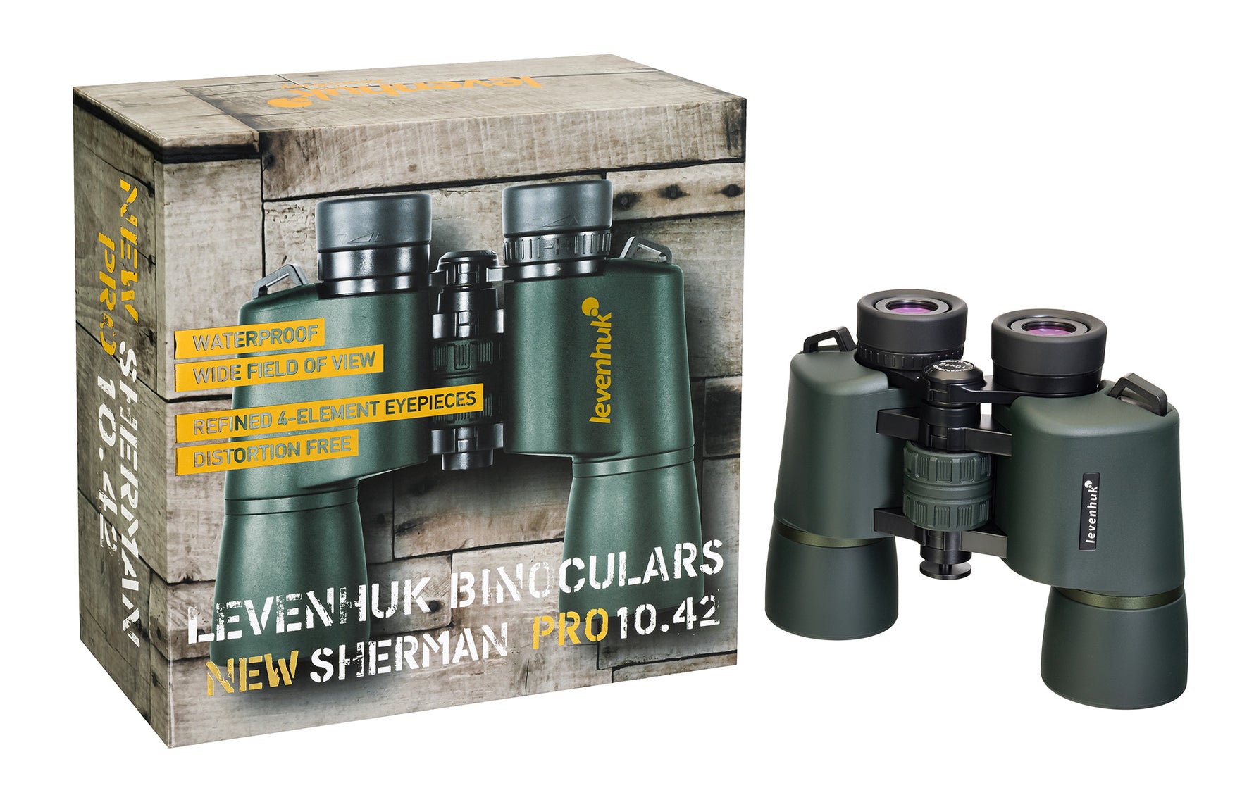 Binocolo Levenhuk New Sherman PRO 10x42