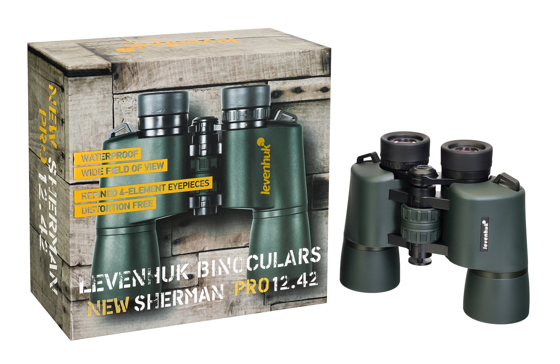 Binocolo Levenhuk New Sherman PRO 12x42