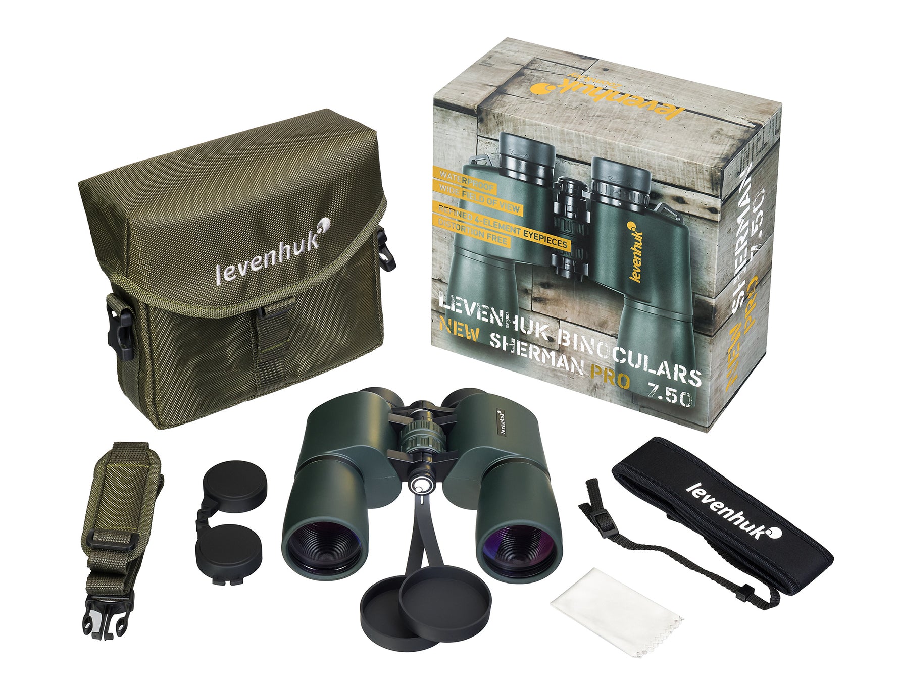 Binocolo Levenhuk New Sherman PRO 7x50