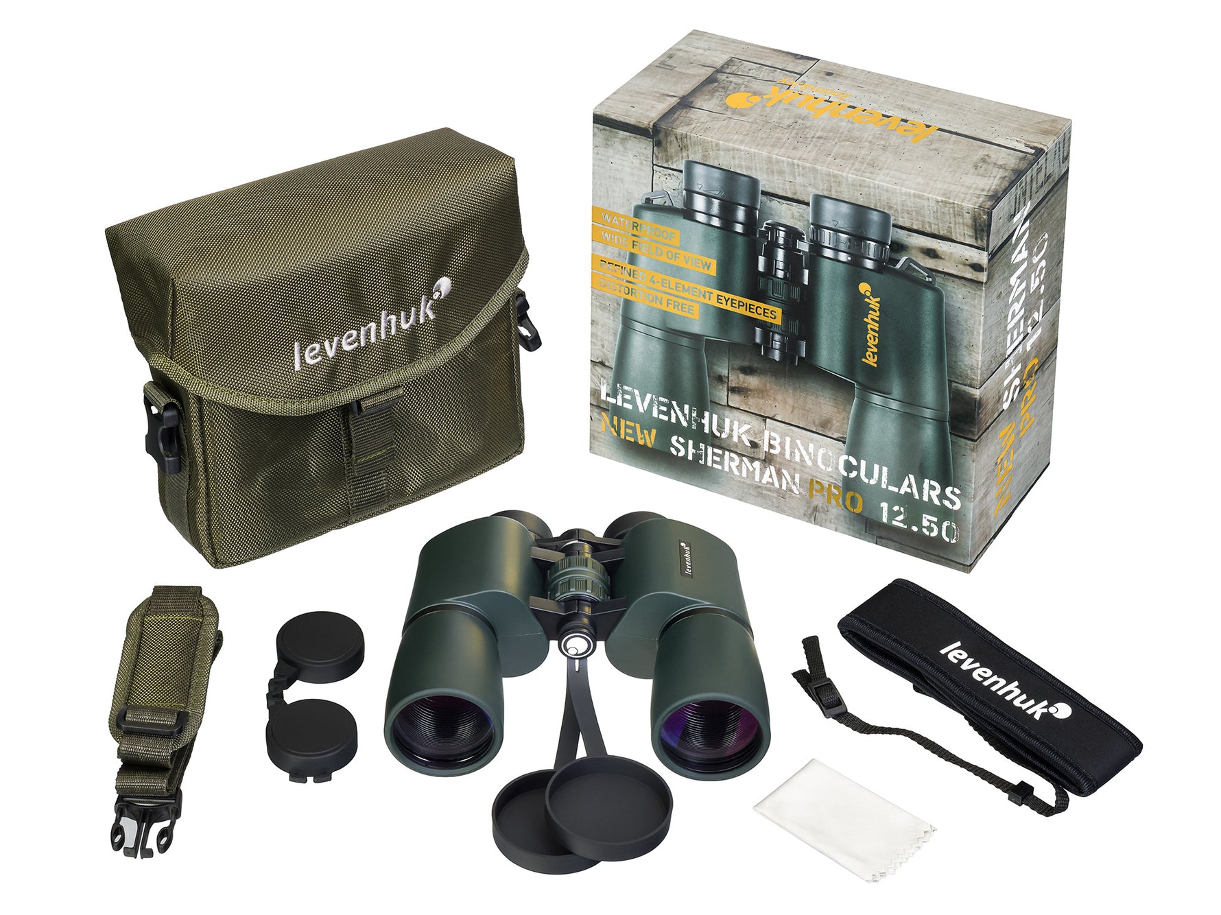 Binocolo Levenhuk New Sherman PRO 12x50