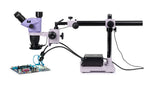 Microscopio stereoscopico digitale MAGUS Stereo D8TR LCD per riparazione elettronica