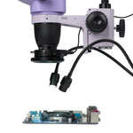 Microscopio stereoscopico digitale MAGUS Stereo D8TR LCD per riparazione elettronica