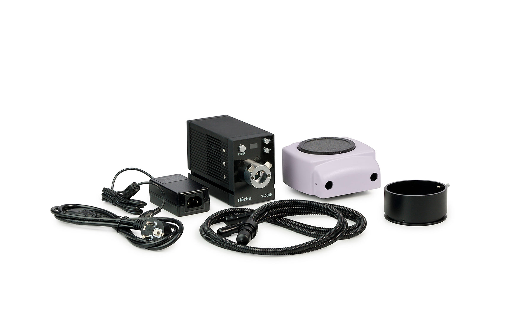 Luce episcopica a LED MAGUS CEI A18 con alimentatore e inserto per obiettivo