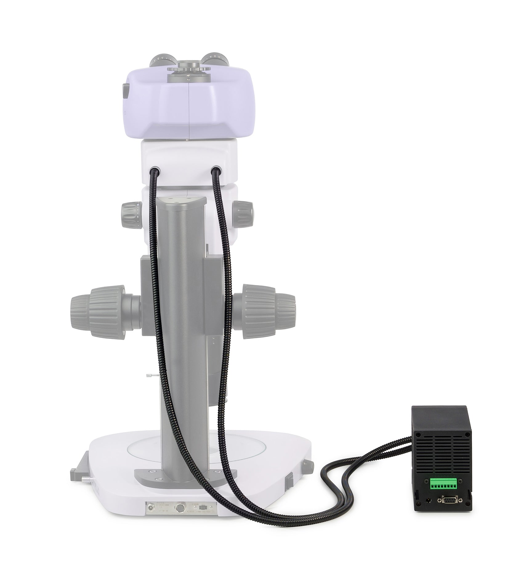 Luce episcopica a LED MAGUS CEI A18 con alimentatore e inserto per obiettivo