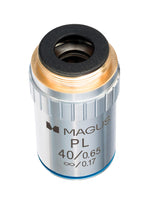 Obiettivo planare all’infinito MAGUS MP40 40x/0,65 ∞/0,17