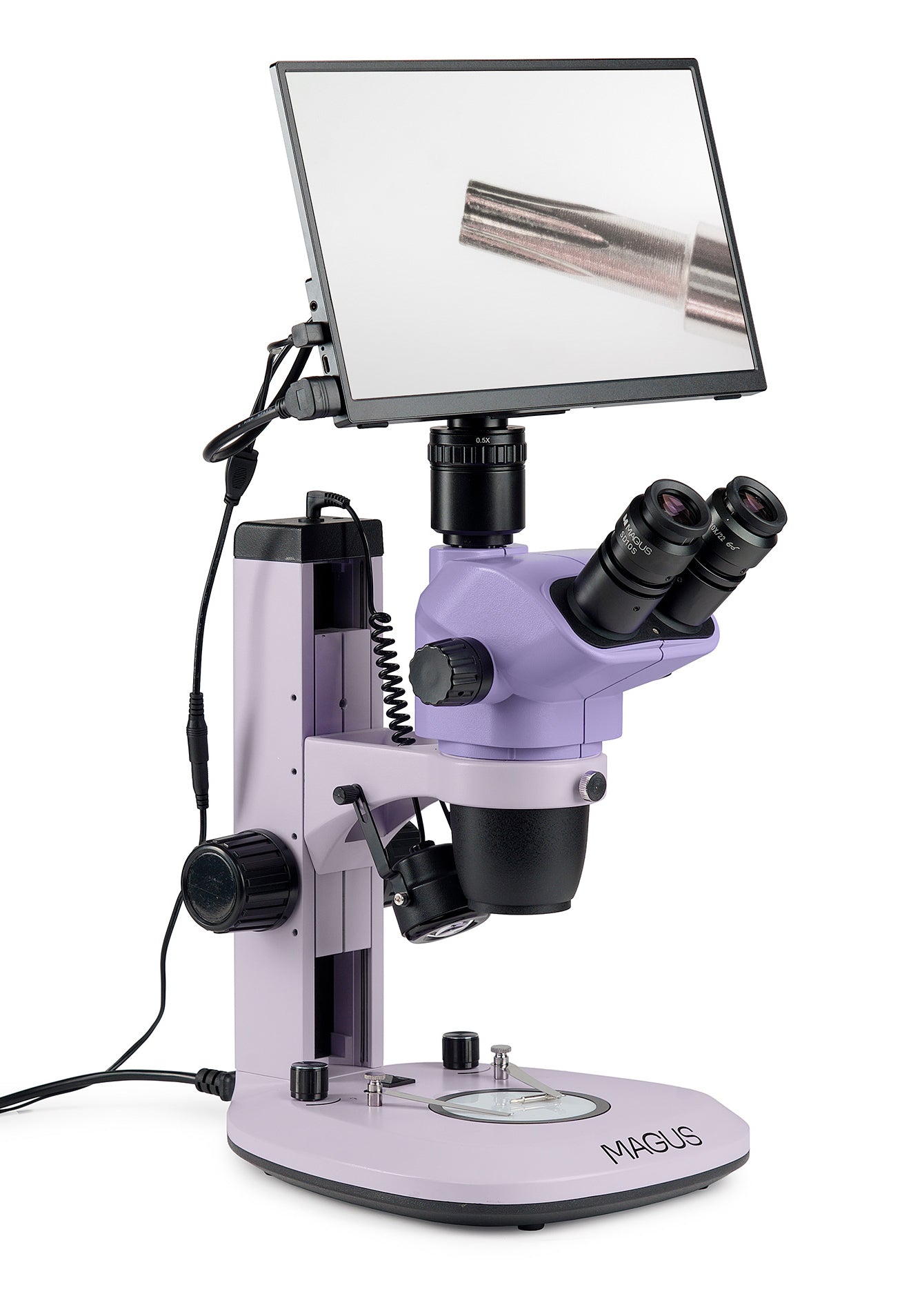 Microscopio stereoscopico digitale MAGUS Stereo D7T LCD BASE