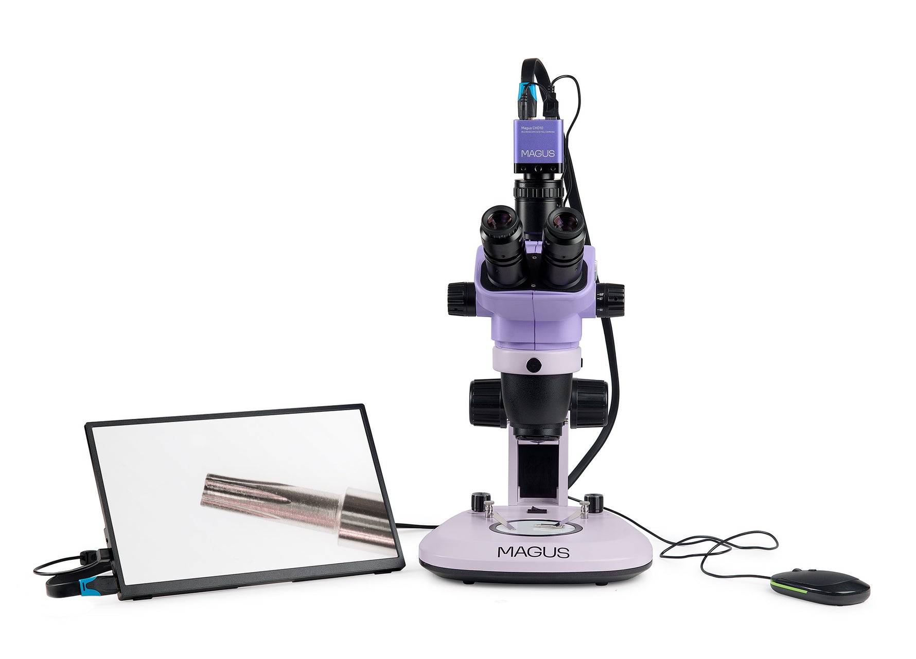 Microscopio stereoscopico digitale MAGUS Stereo D7T LCD BASE
