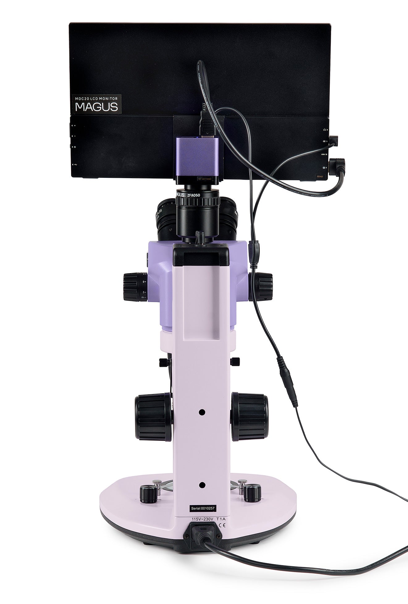 Microscopio stereoscopico digitale MAGUS Stereo D7T LCD BASE