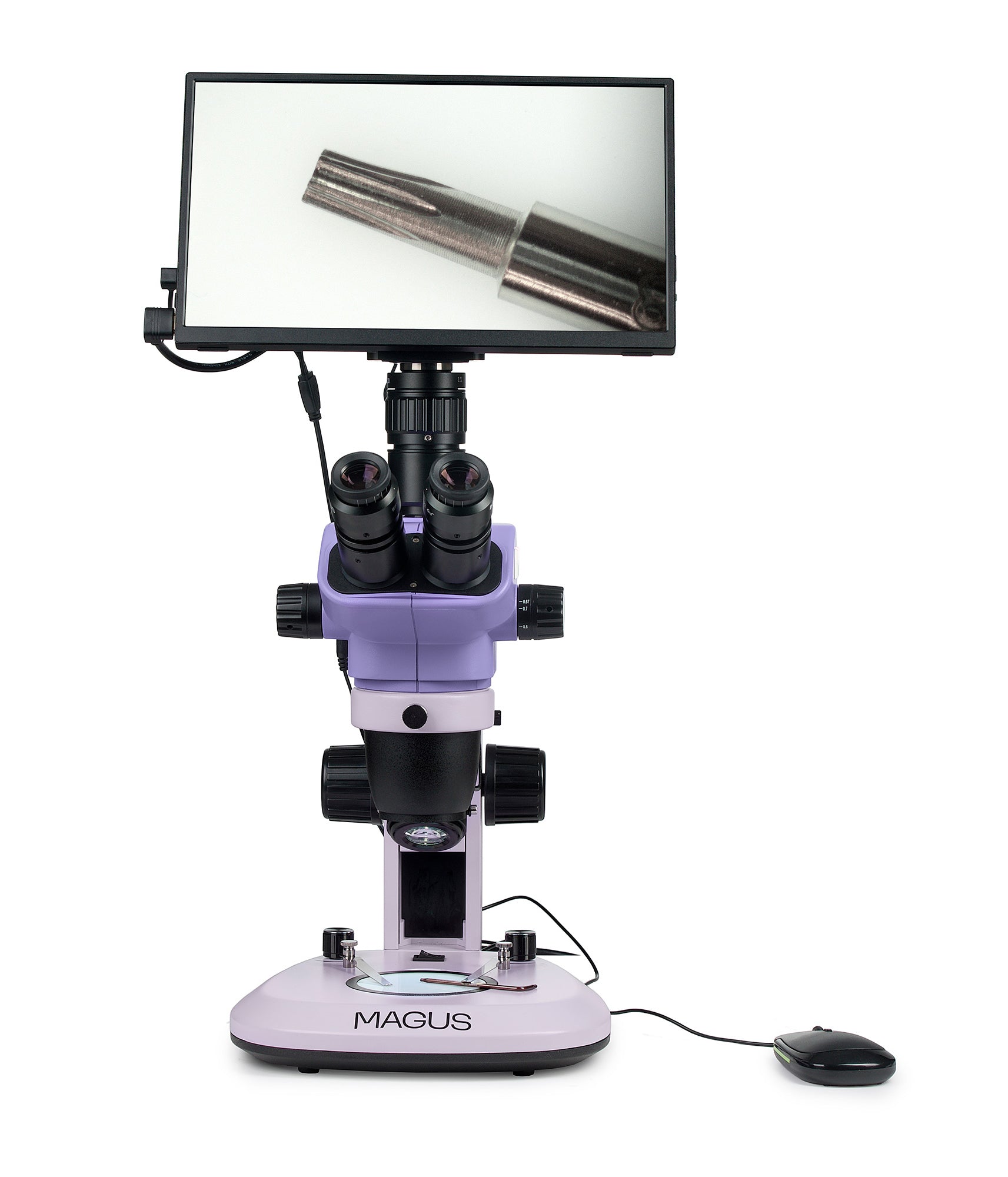 Microscopio stereoscopico digitale MAGUS Stereo D7T LCD PLUS