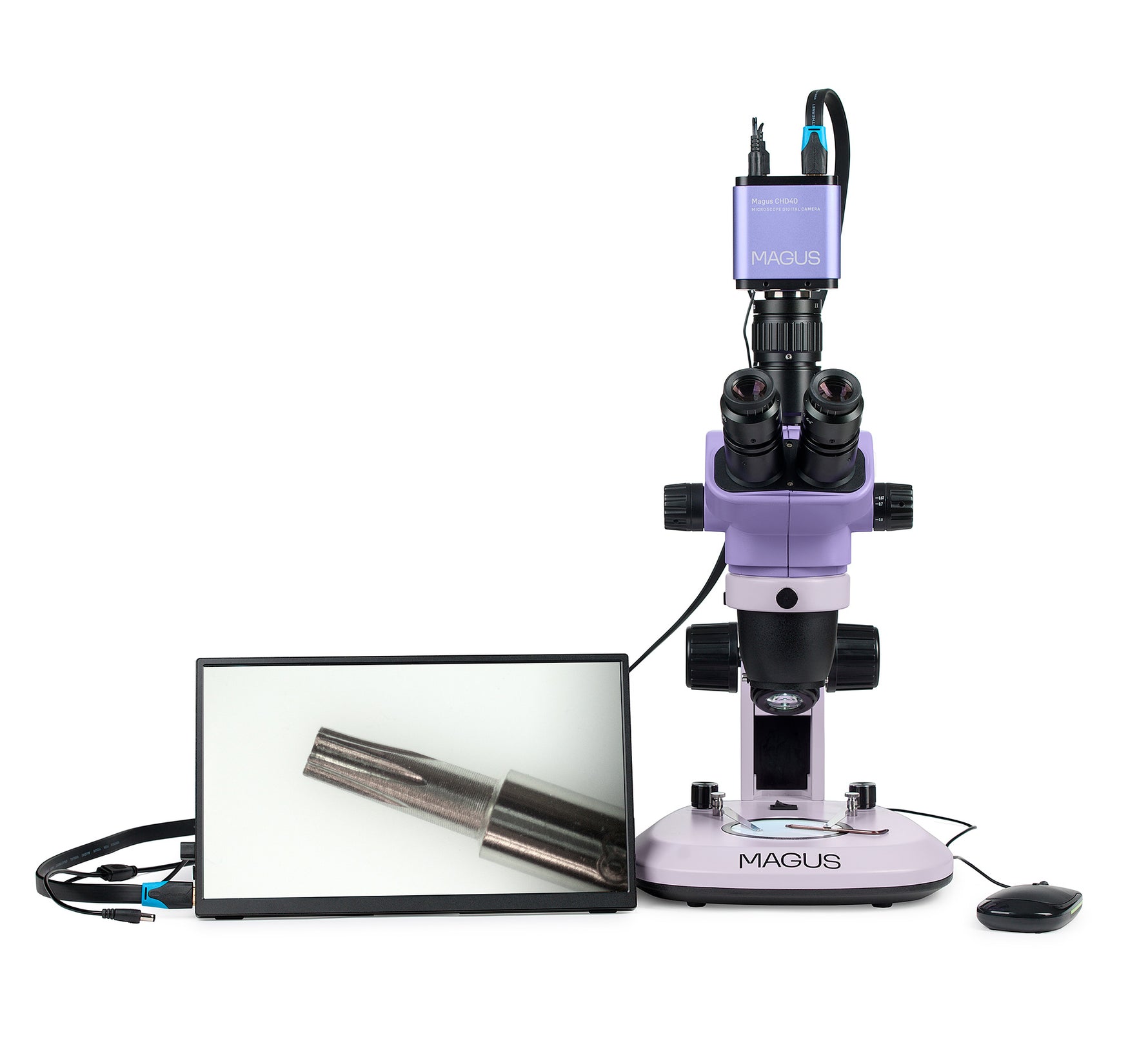 Microscopio stereoscopico digitale MAGUS Stereo D7T LCD PLUS