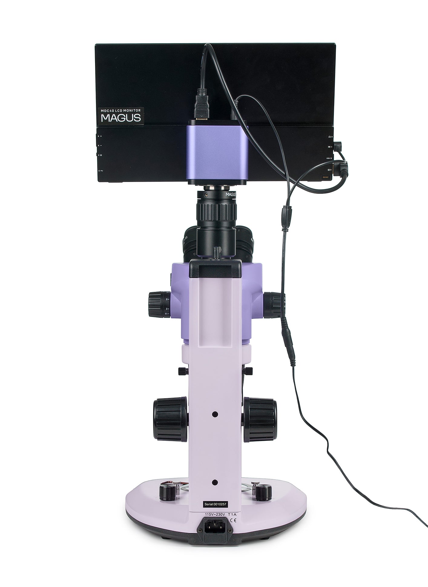Microscopio stereoscopico digitale MAGUS Stereo D7T LCD PLUS