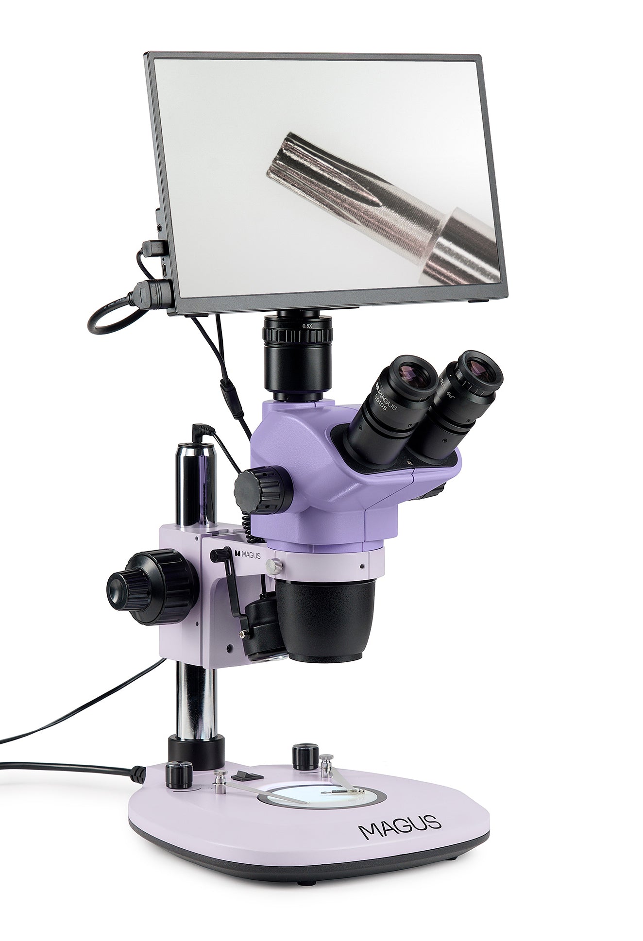 Microscopio stereoscopico digitale MAGUS Stereo D8T LCD BASE