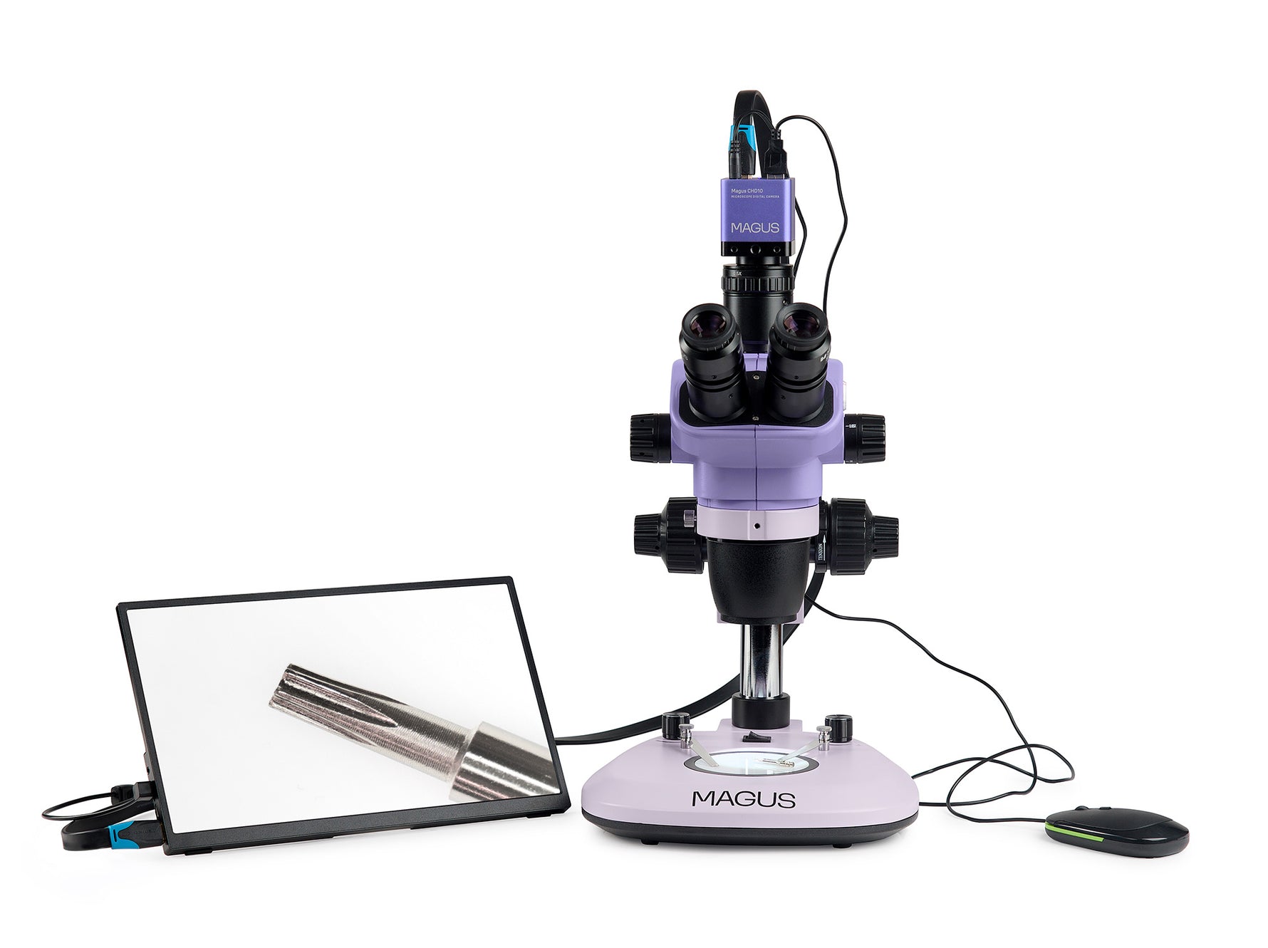 Microscopio stereoscopico digitale MAGUS Stereo D8T LCD BASE